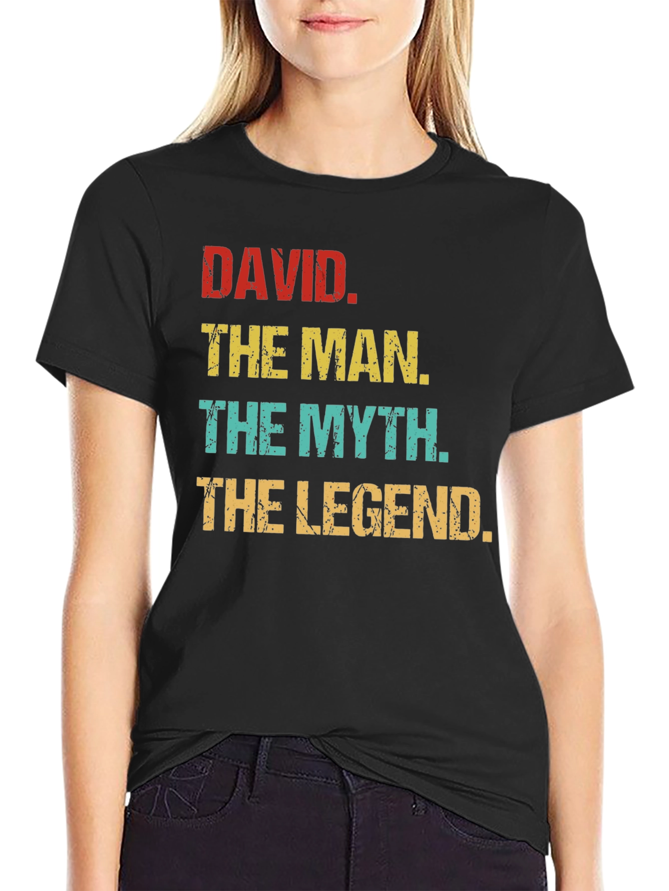 David - The Man The Myth The Legend T-Shirt