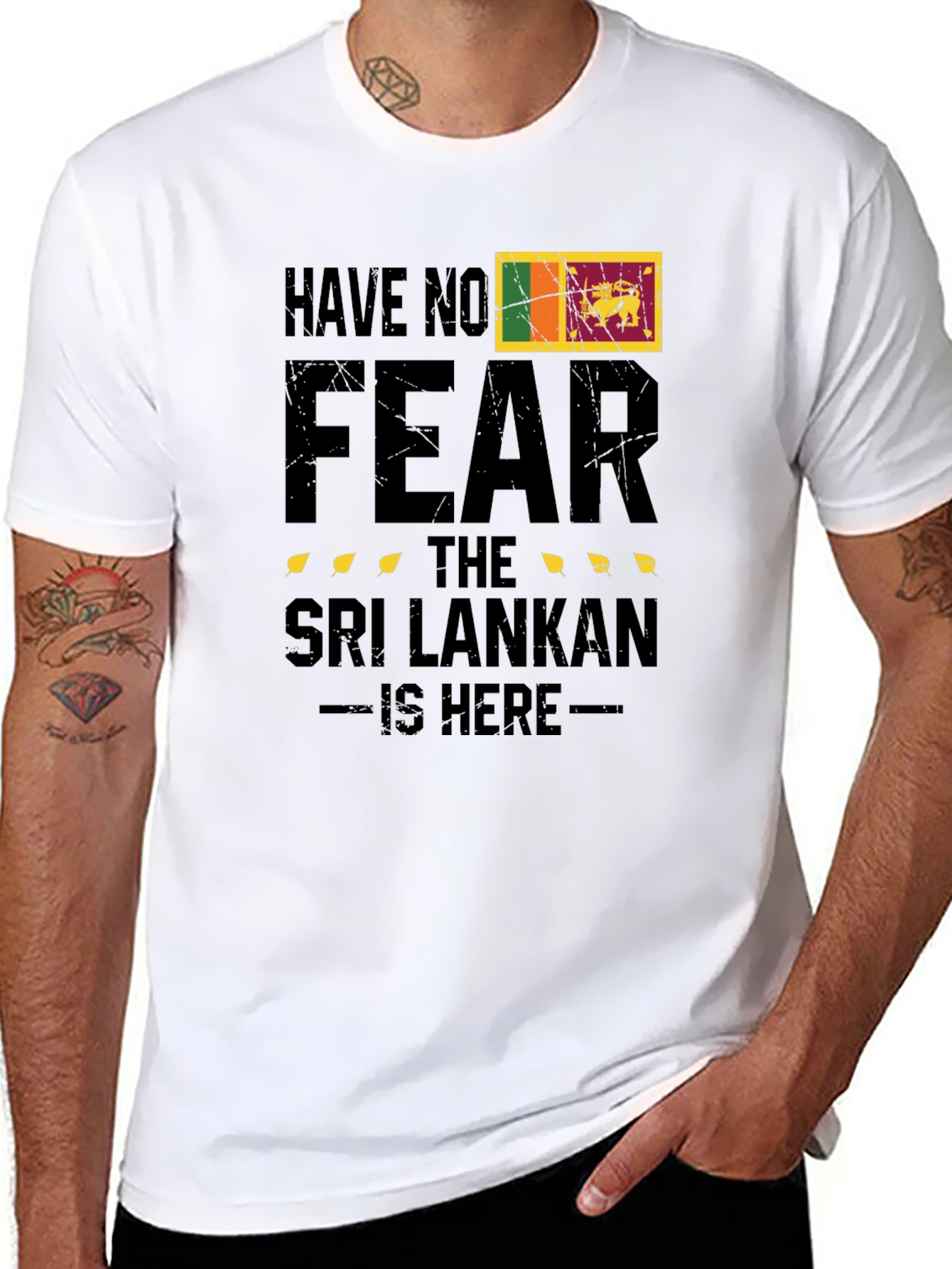 Sri Lankan Pride T-Shirt - Have No Fear