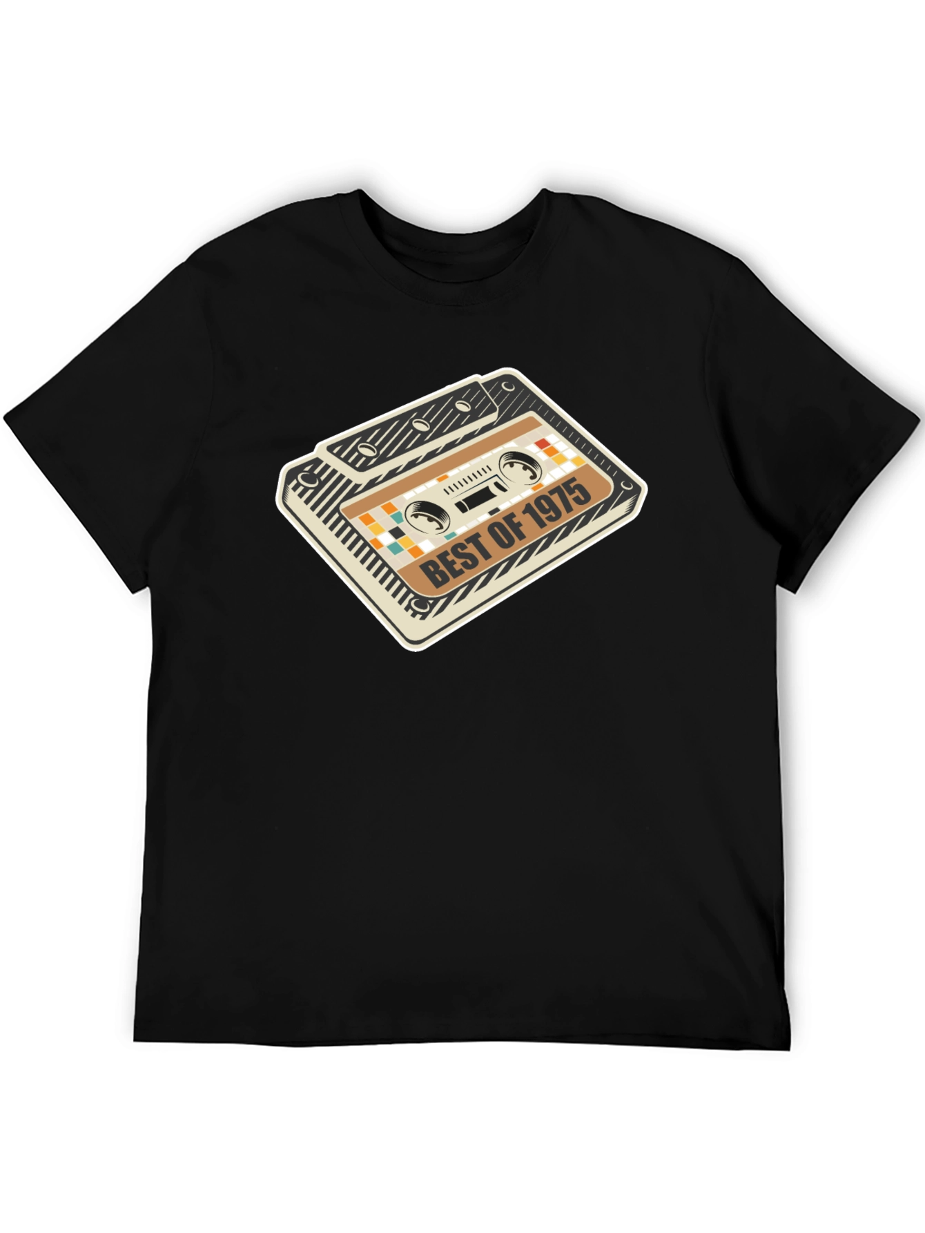 Best of 1975 Cassette Tape Graphic T-Shirt