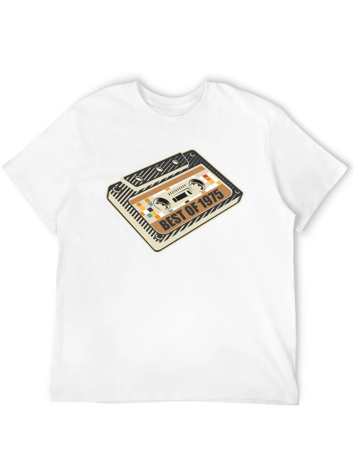 Best of 1975 Cassette Tape Graphic T-Shirt