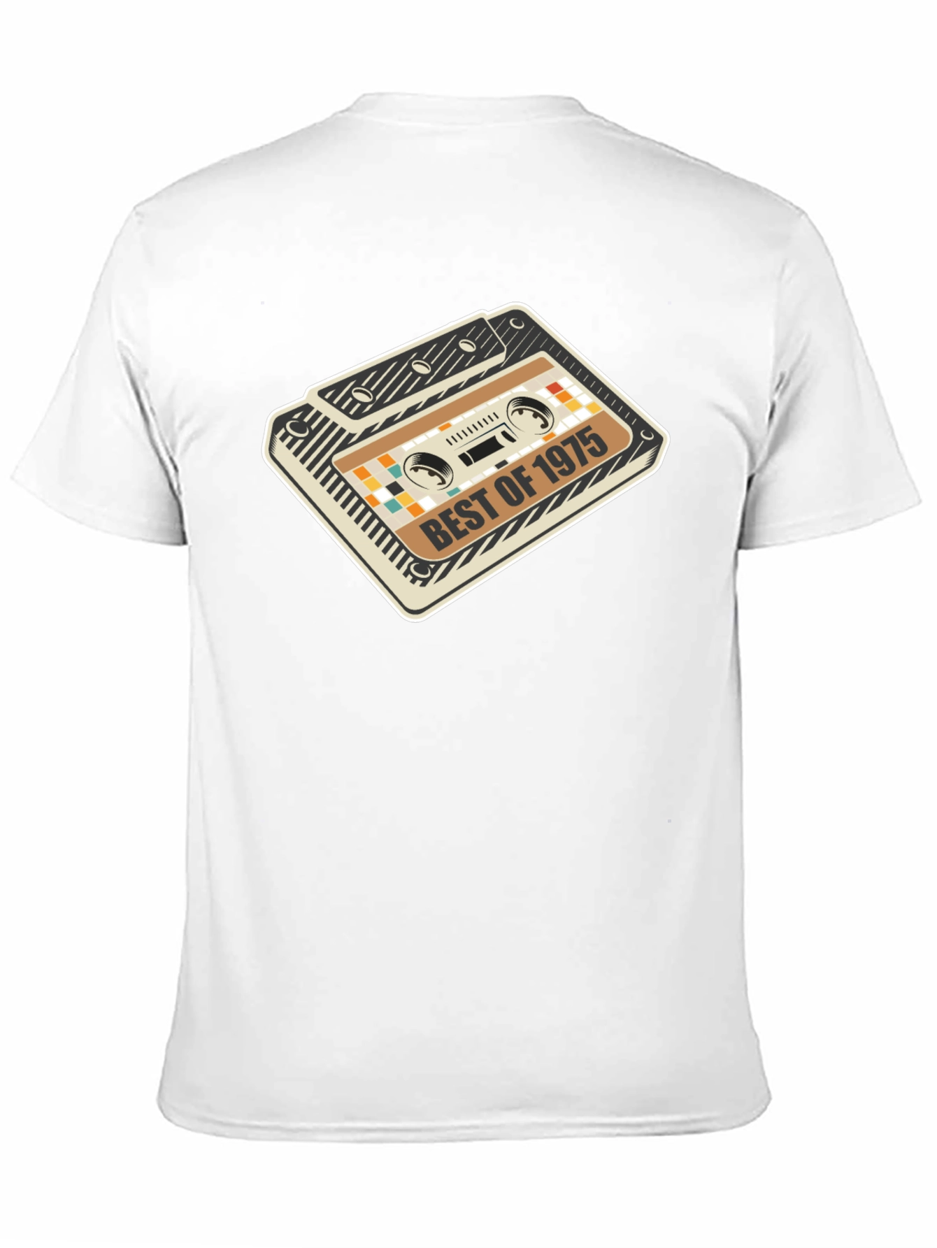 Best of 1975 Cassette Tape Graphic T-Shirt