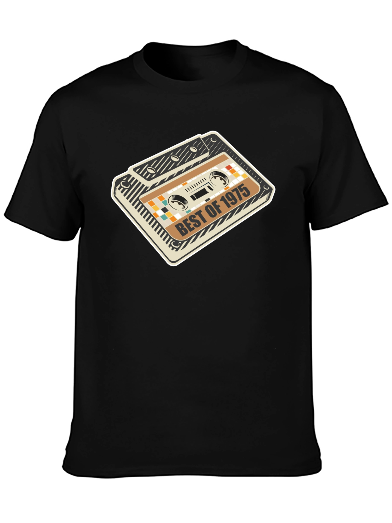 Best of 1975 Cassette Tape Graphic T-Shirt