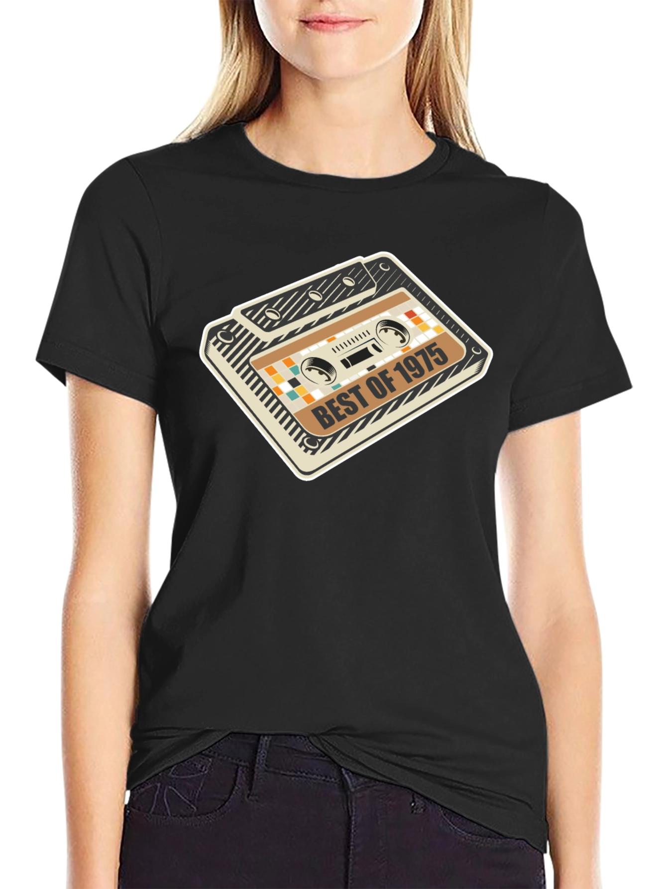 Best of 1975 Cassette Tape Graphic T-Shirt