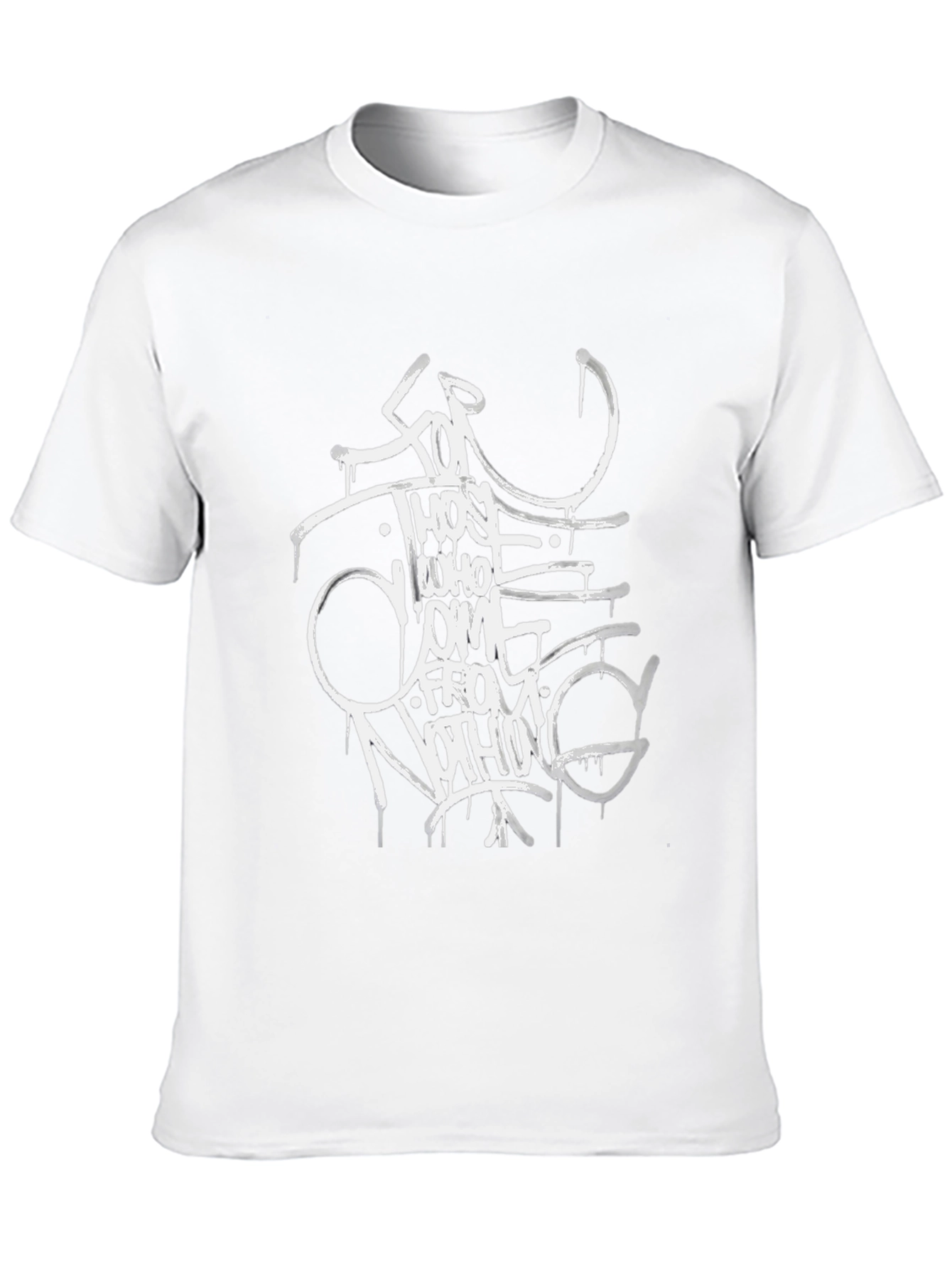 Streetwear Graphic Tee - Black