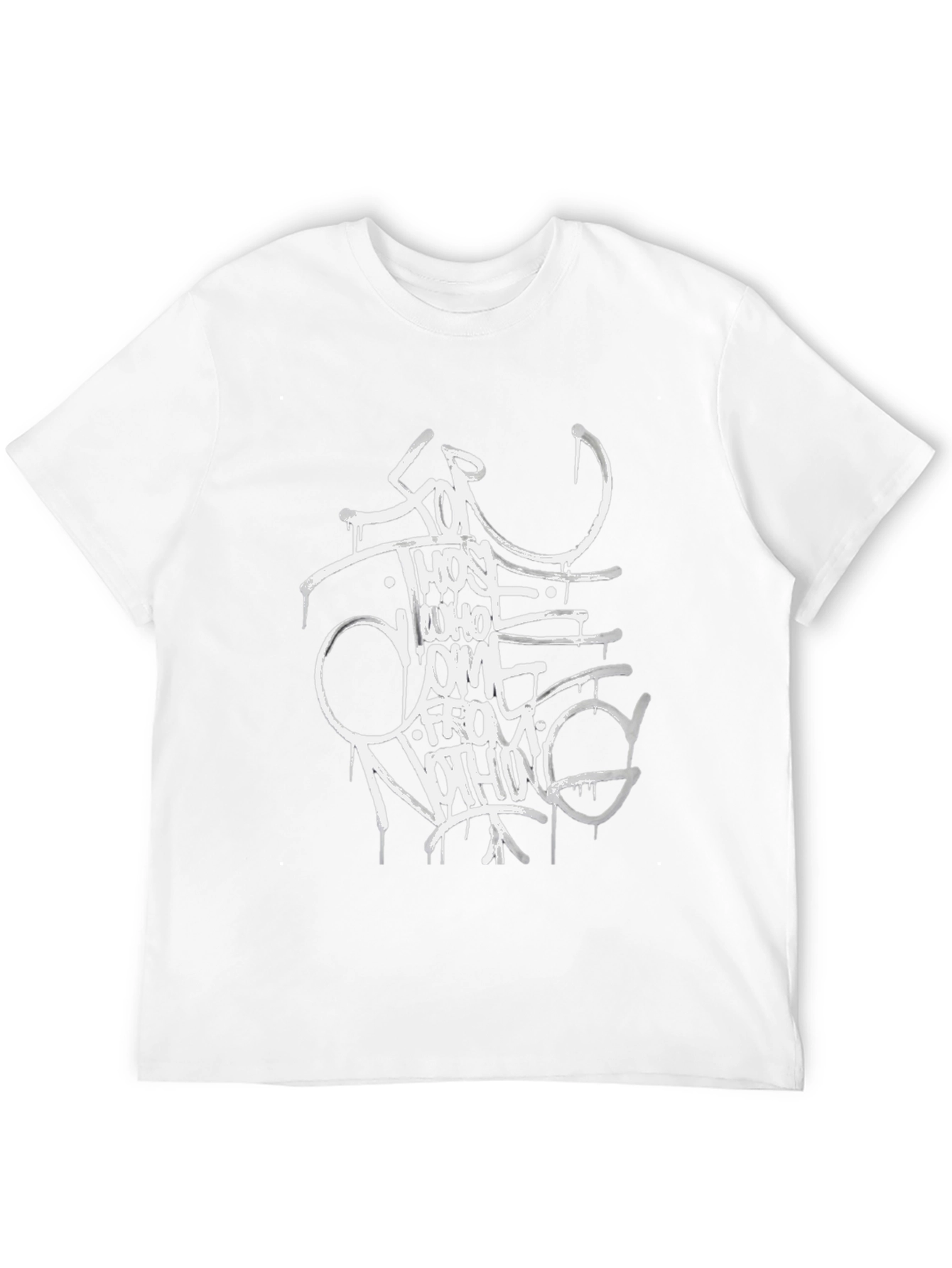 Streetwear Graphic Tee - Black