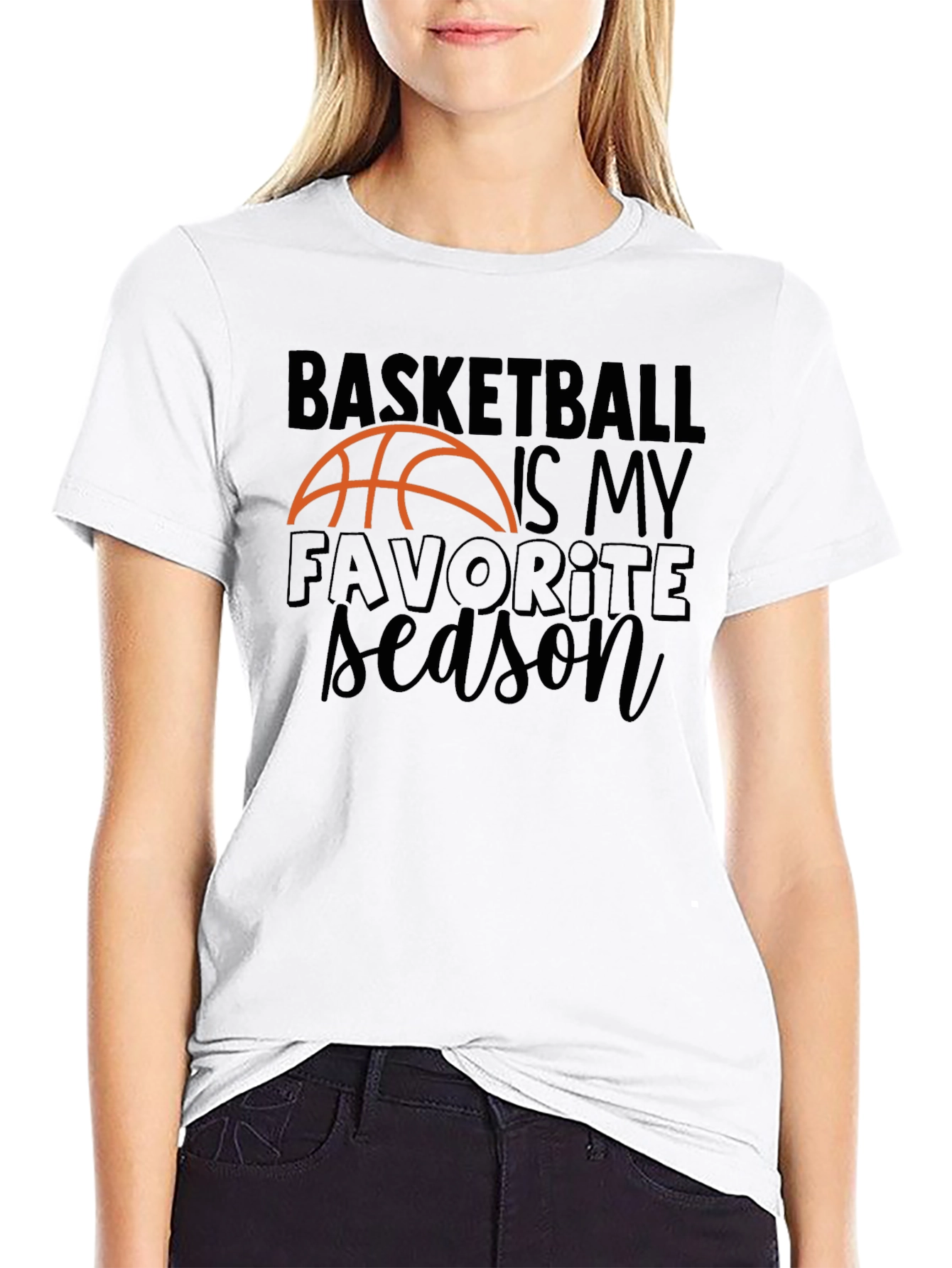 Basketball Season Graphic Tee - Sports Fan Apparel