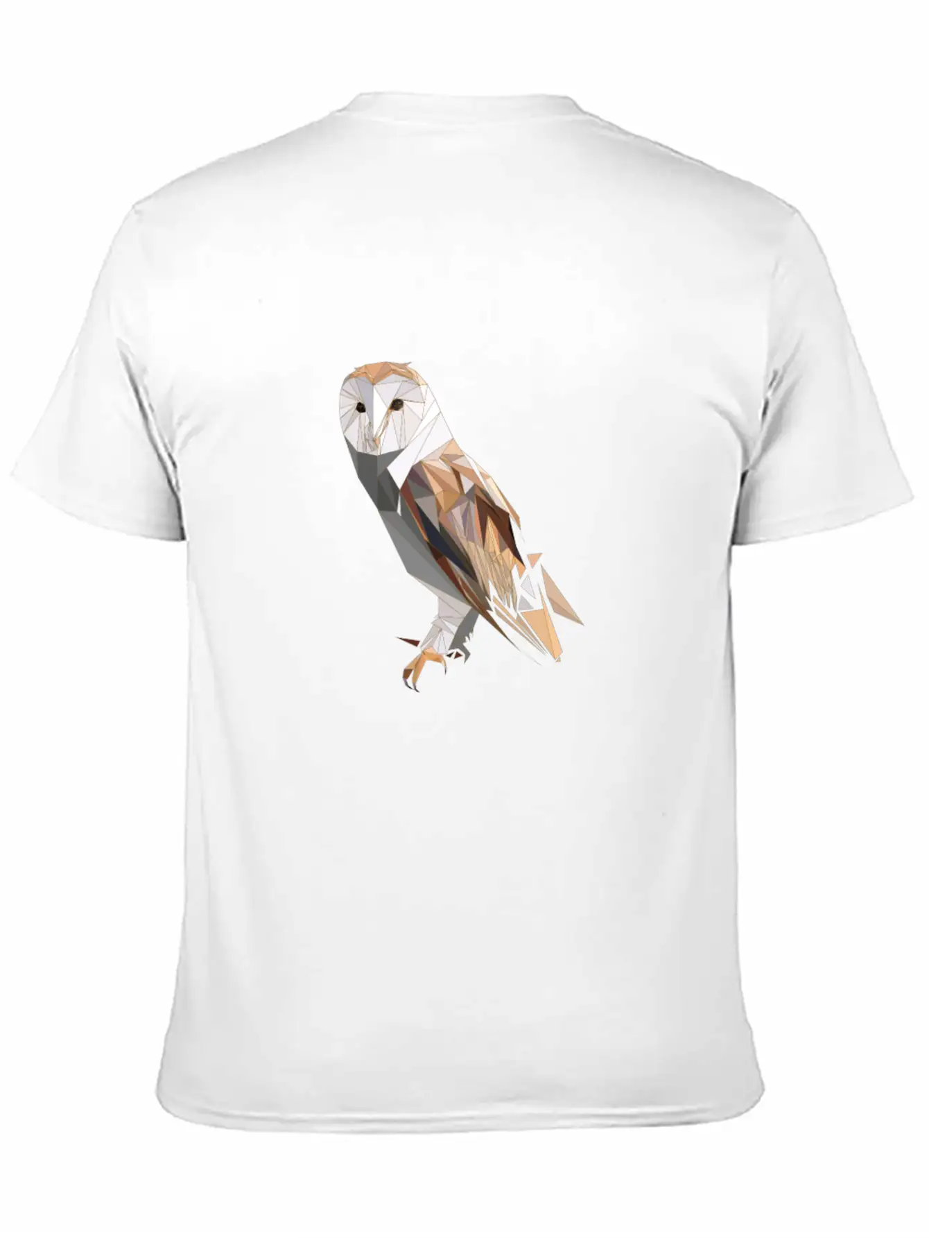 Polygon Owl For Owl Lovers Unisex Casual T-Shirt – Clean Design For Daily Comfort