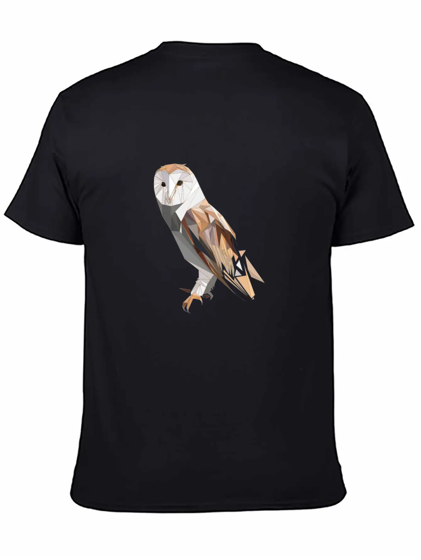 Polygon Owl For Owl Lovers Unisex Casual T-Shirt – Clean Design For Daily Comfort