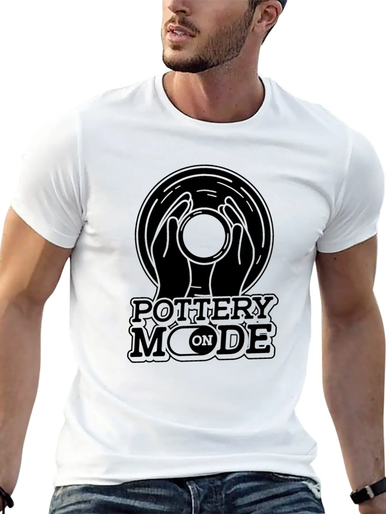 Pottery Potter Clay Ceramics Unisex Casual T-Shirt – Clean Design For Daily Comfort