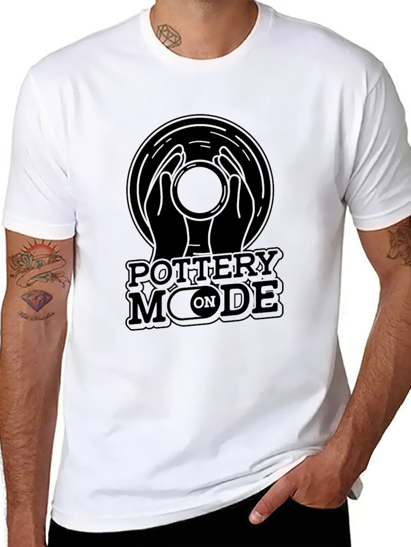 Pottery Potter Clay Ceramics Unisex Casual T-Shirt – Clean Design For Daily Comfort