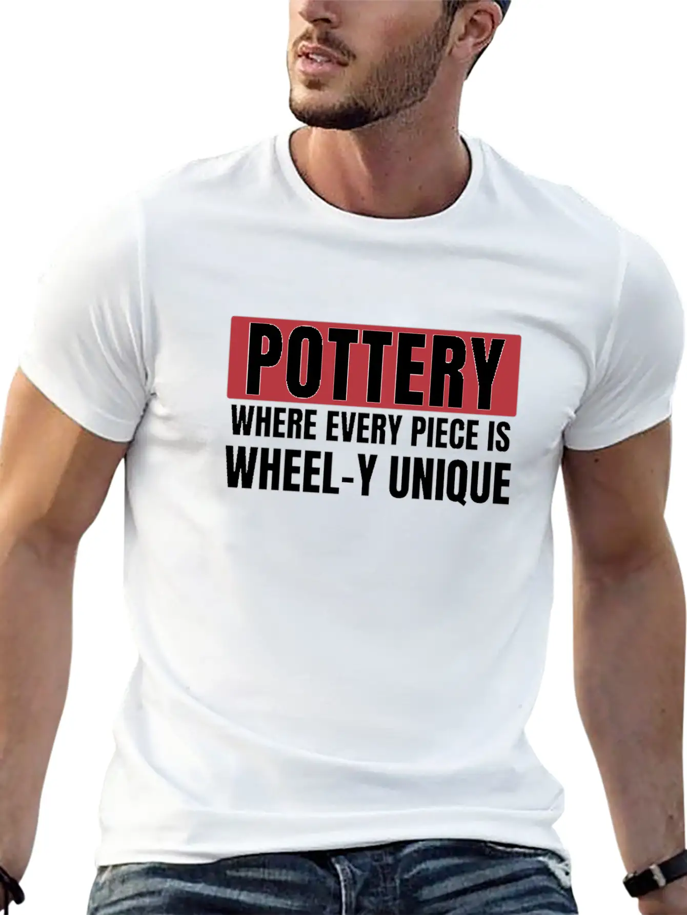 Pottery Unique Art Funny Ceramic Art Clay Unisex Casual T-Shirt – Clean Design For Daily Comfort