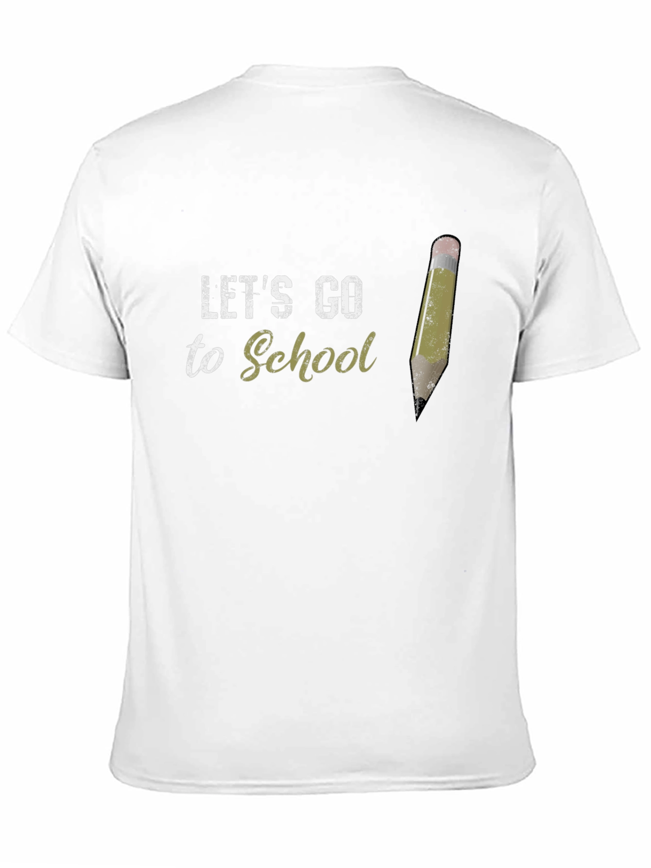 Lets Go to School Graphic T-Shirt