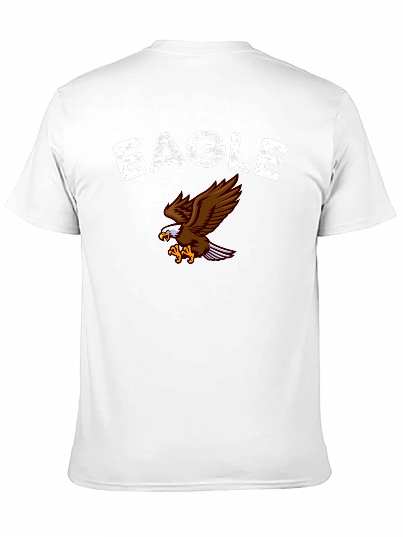 Black Eagle Graphic Print T-Shirt