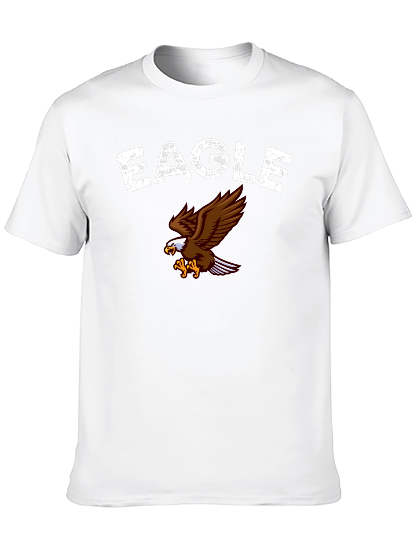 Black Eagle Graphic Print T-Shirt
