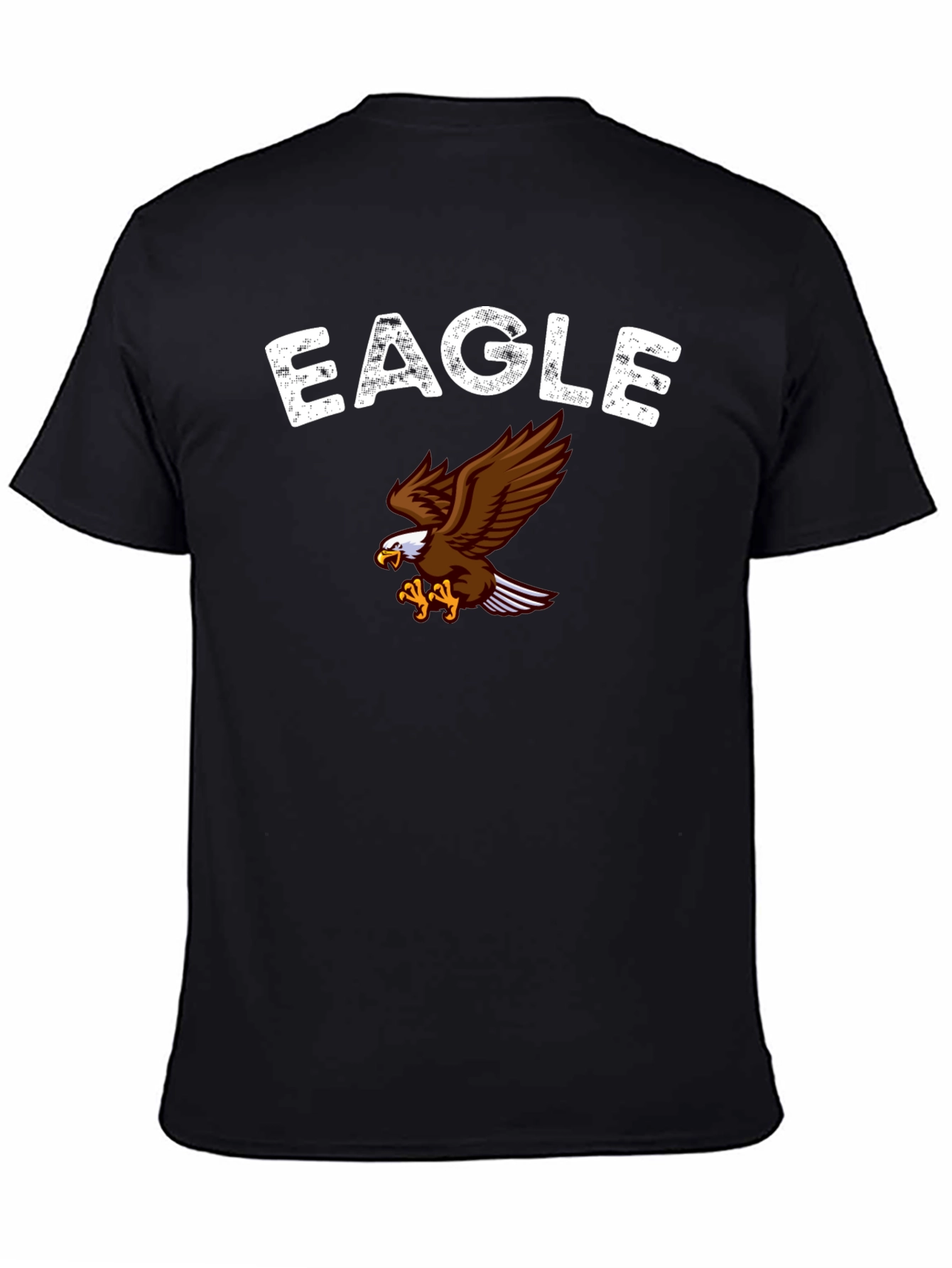 Black Eagle Graphic Print T-Shirt