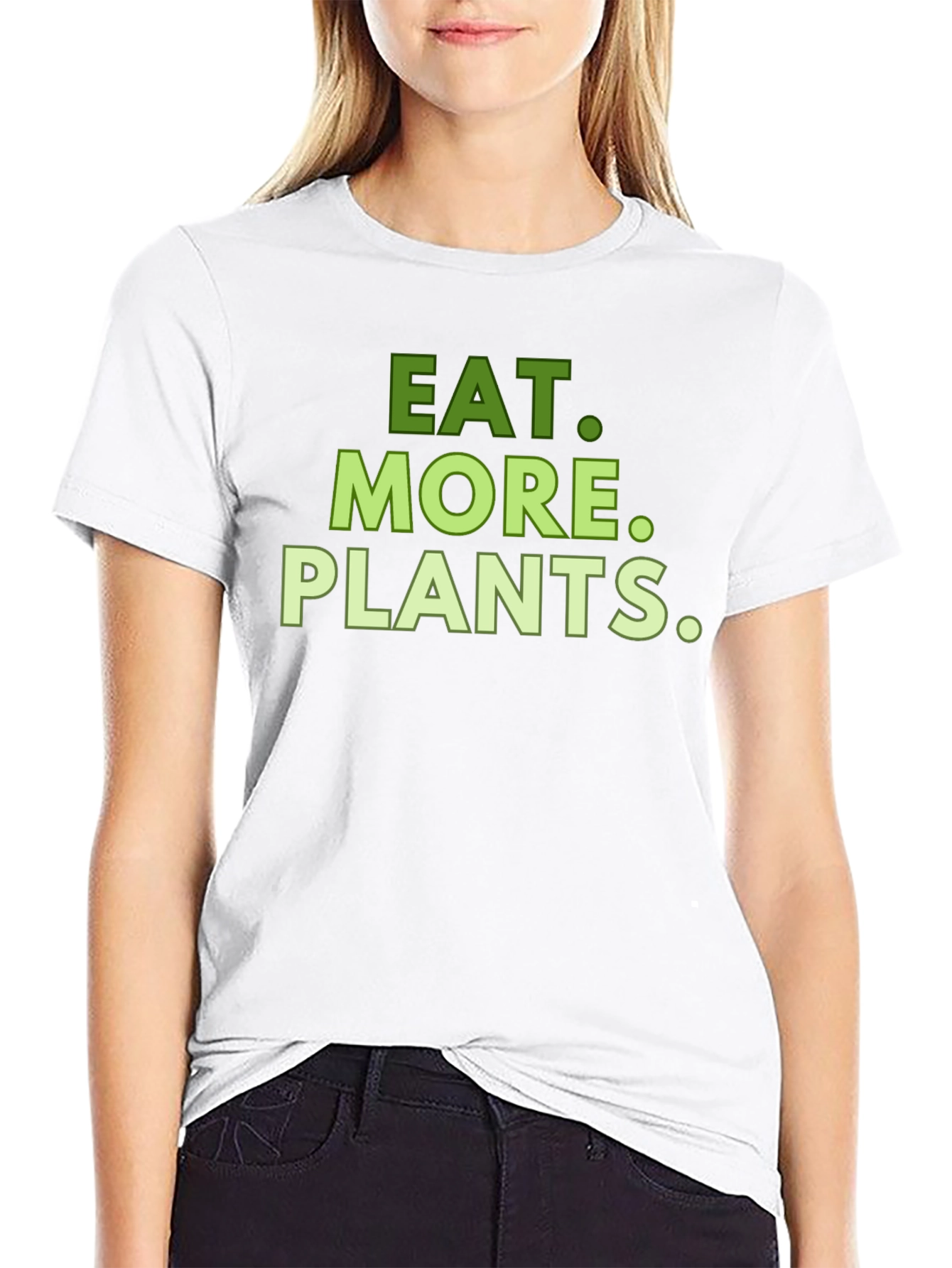 Eat More Plants Graphic Tee - Vegan T-Shirt