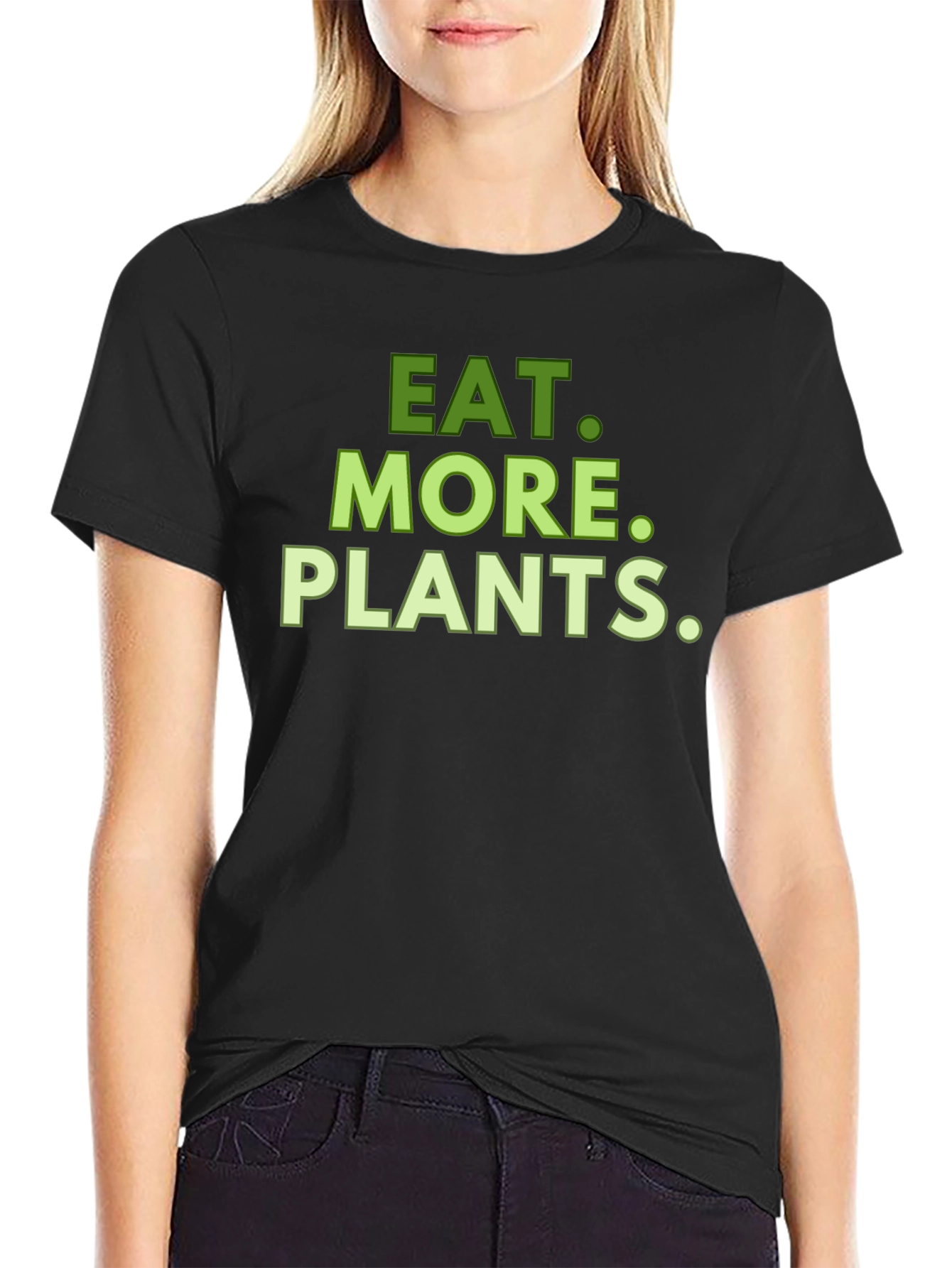 Eat More Plants Graphic Tee - Vegan T-Shirt