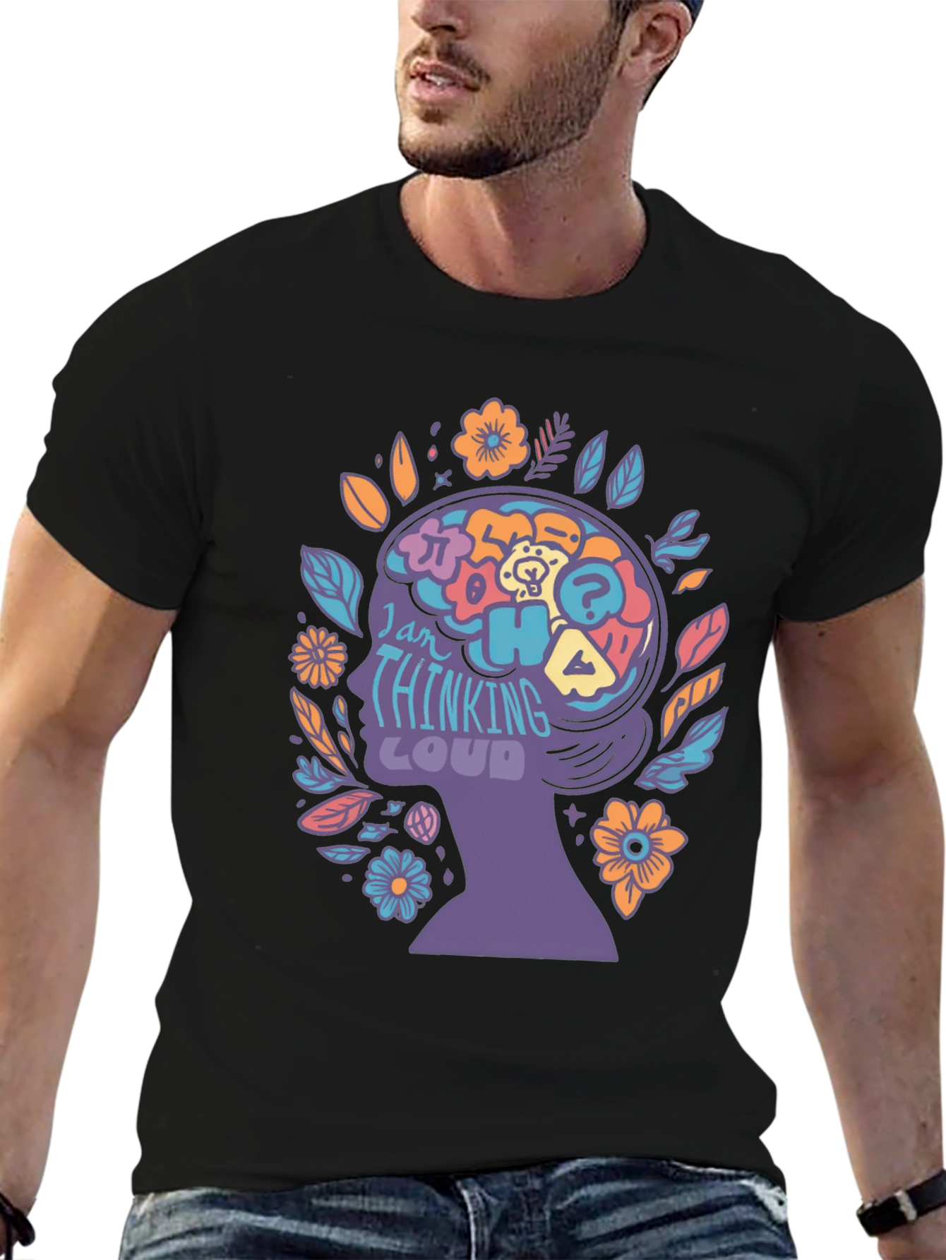I am Thinking Loud Graphic T-Shirt