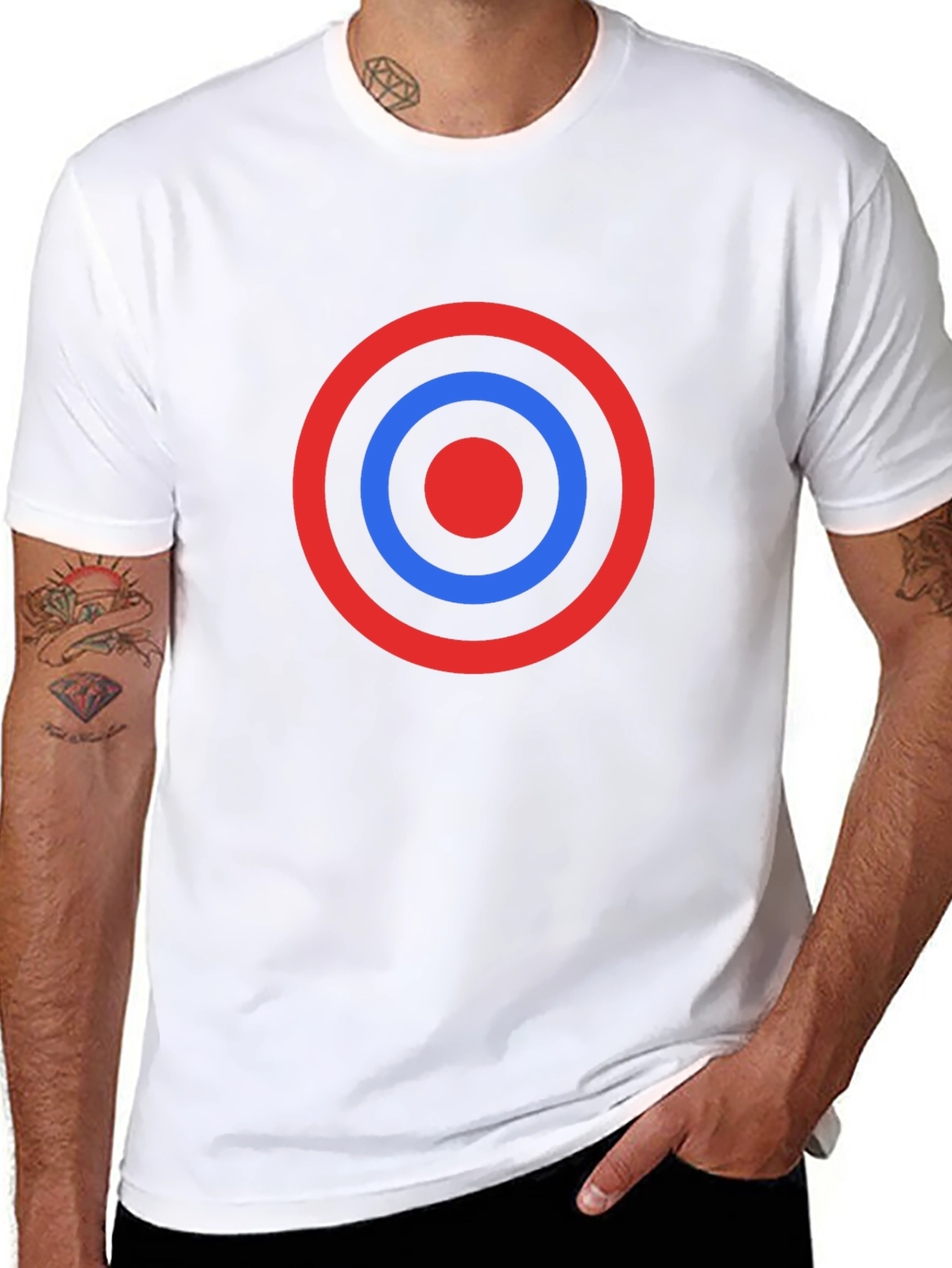 Target T-Shirt - Classic Bullseye Design