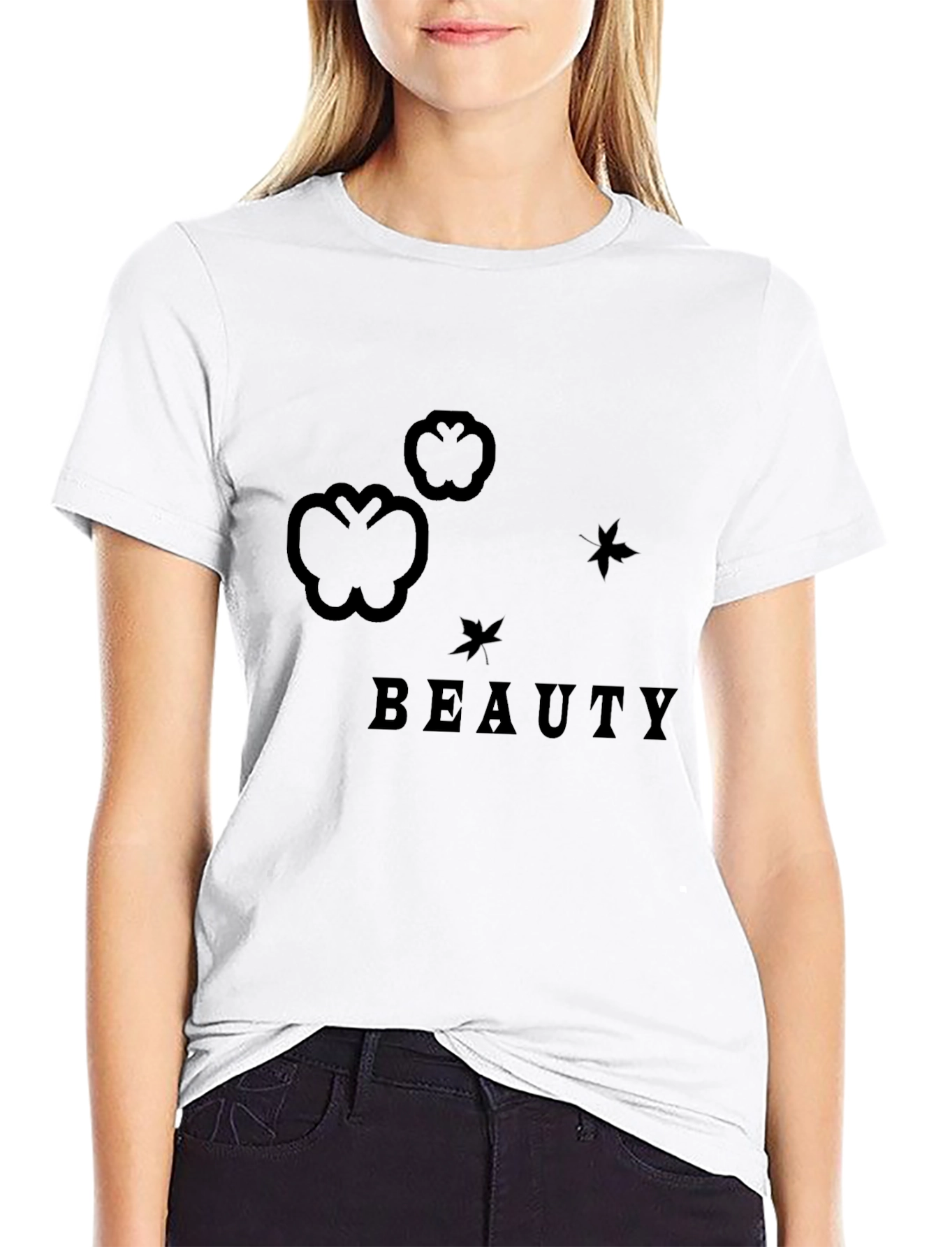 Beauty Graphic Black T-Shirt