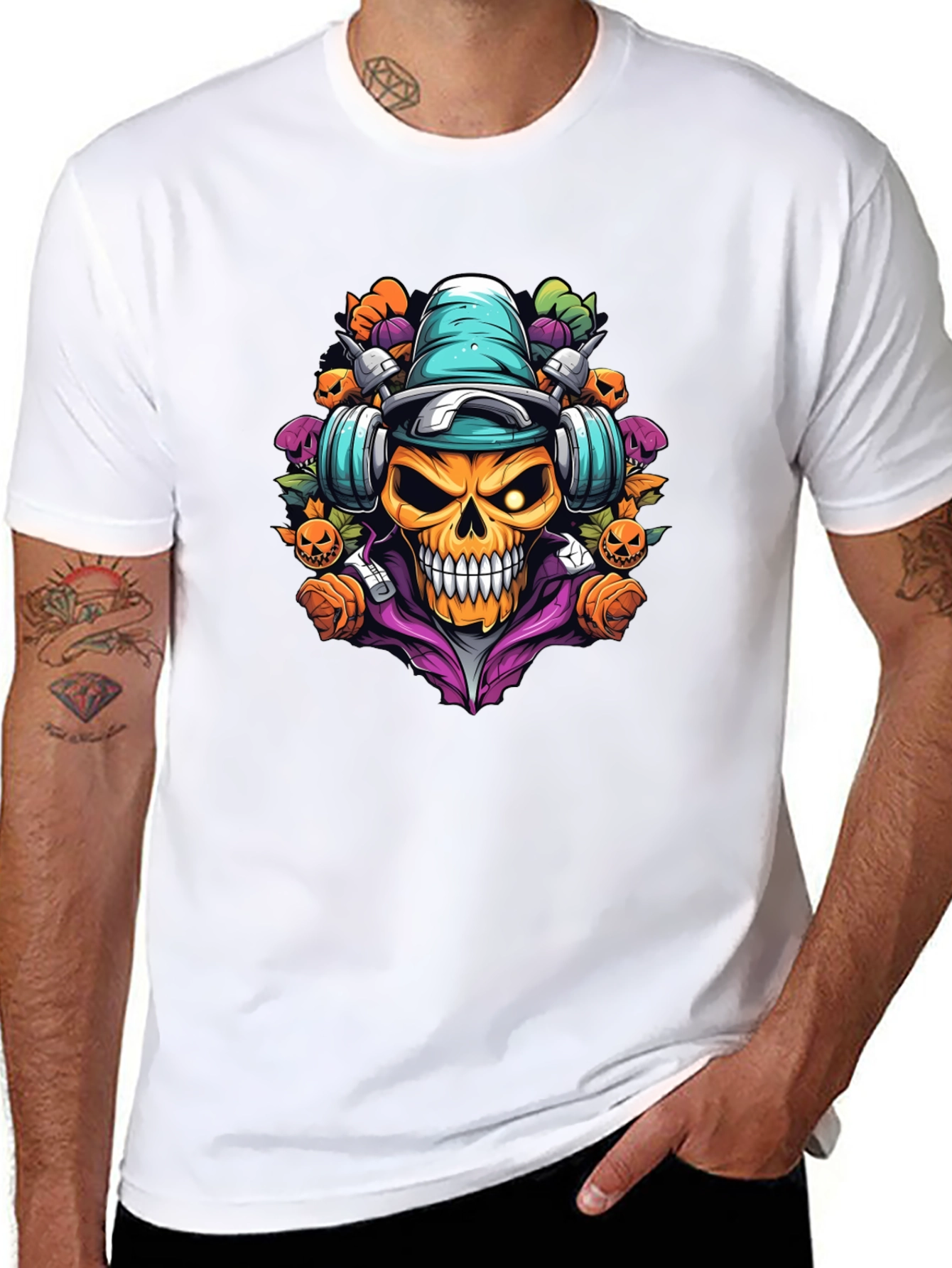 Skull Halloween T-Shirt