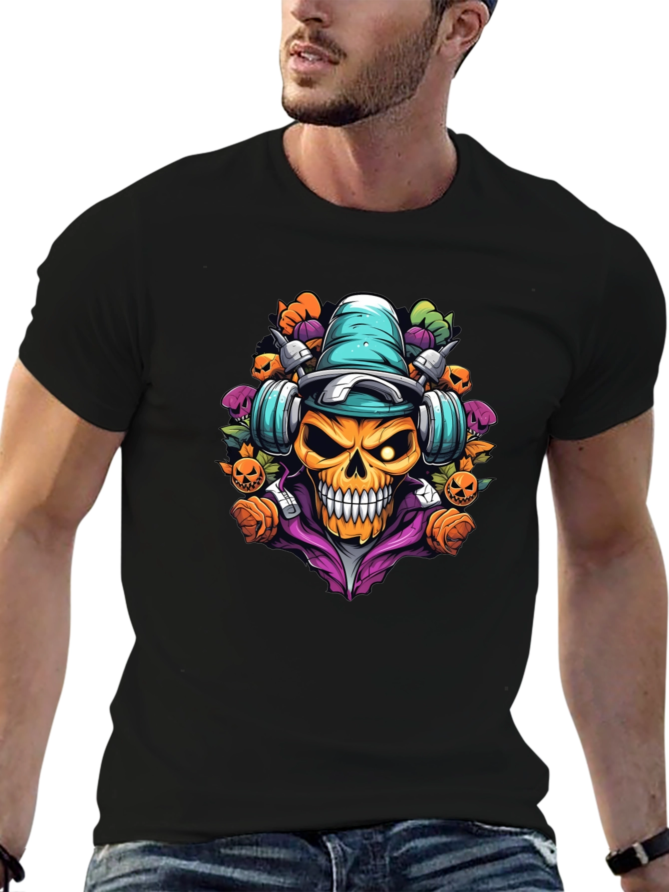 Skull Halloween T-Shirt