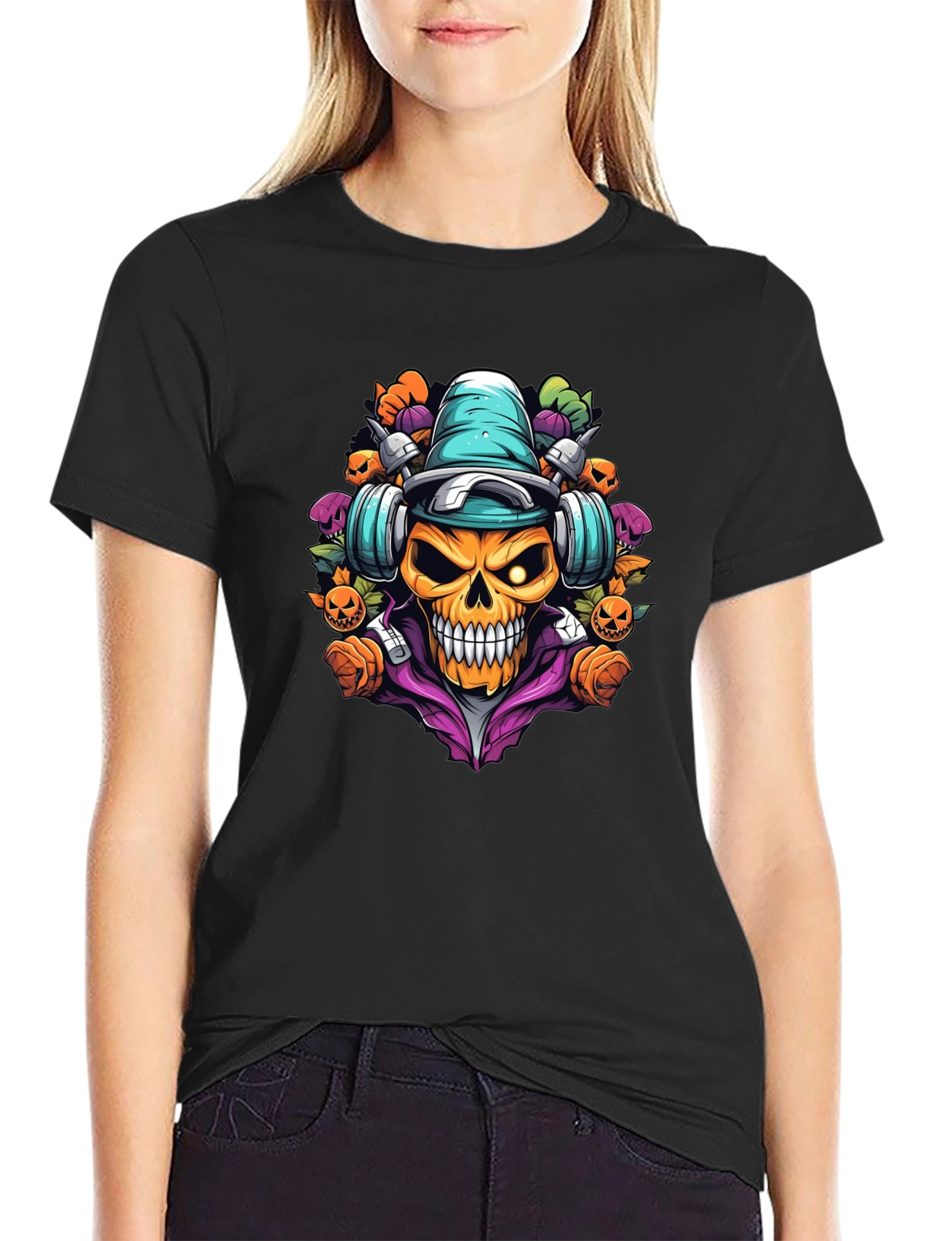 Skull Halloween T-Shirt