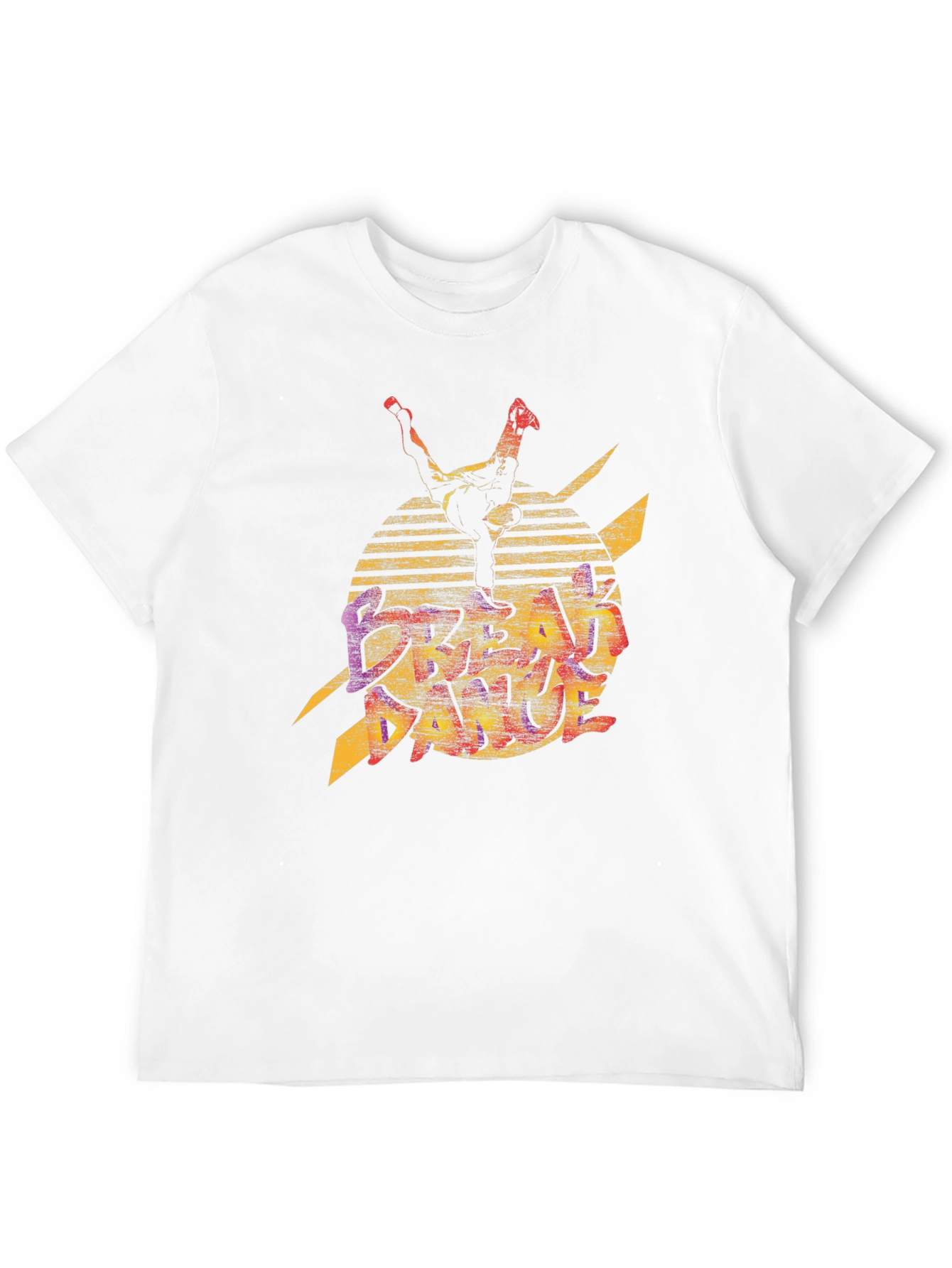 Retro Graphic Tee - Break Dance Inspired