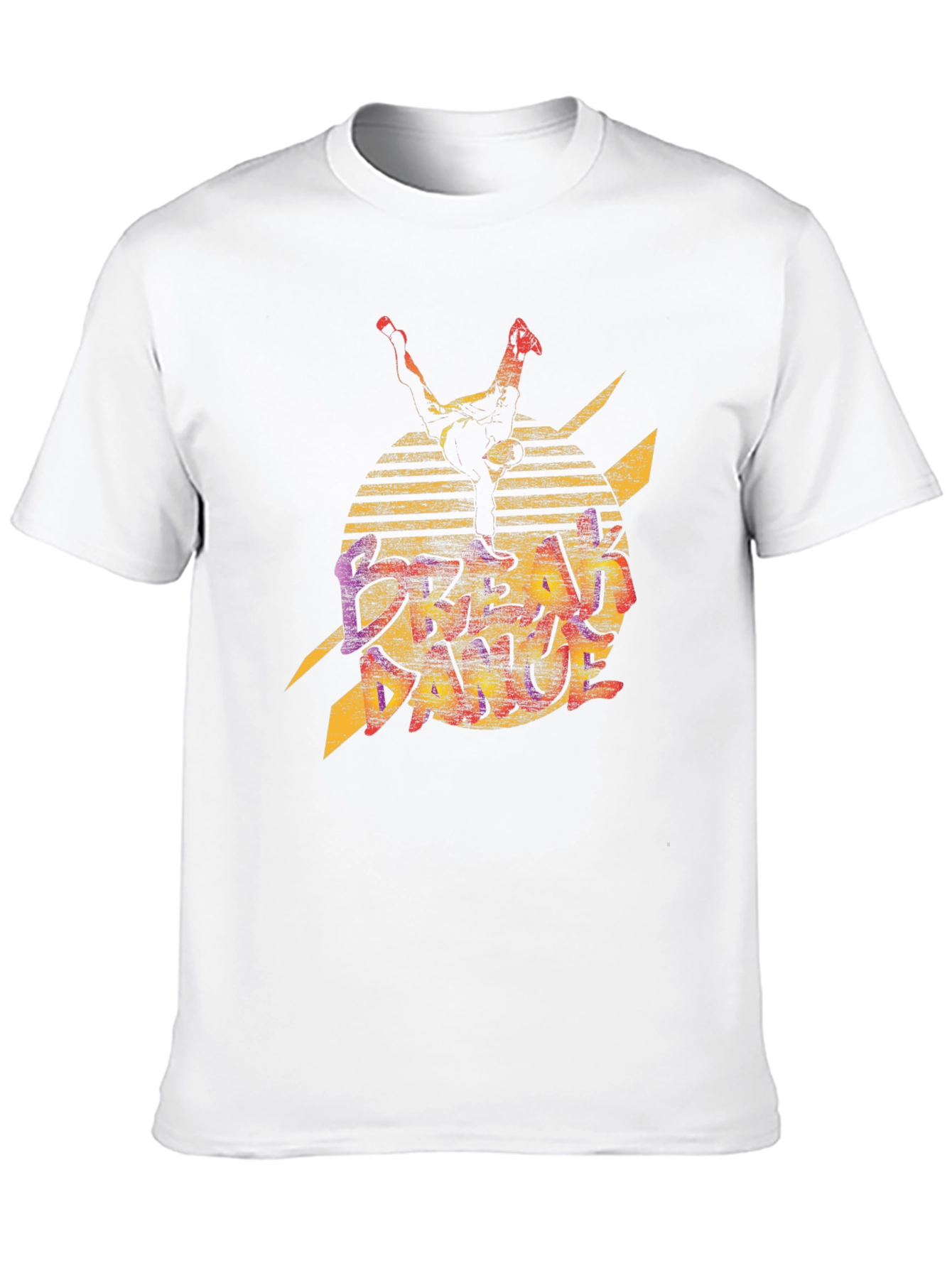 Retro Graphic Tee - Break Dance Inspired