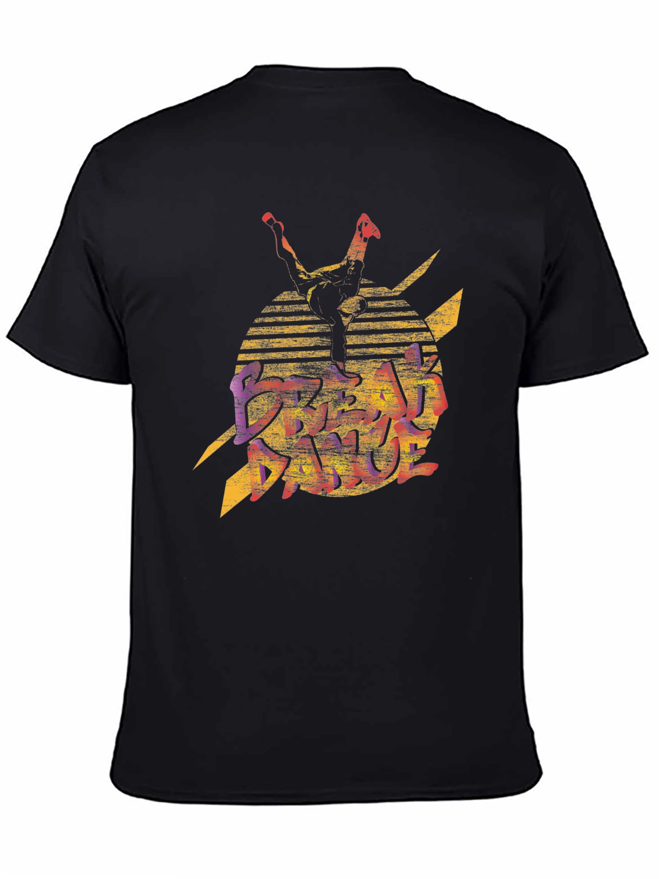 Retro Graphic Tee - Break Dance Inspired