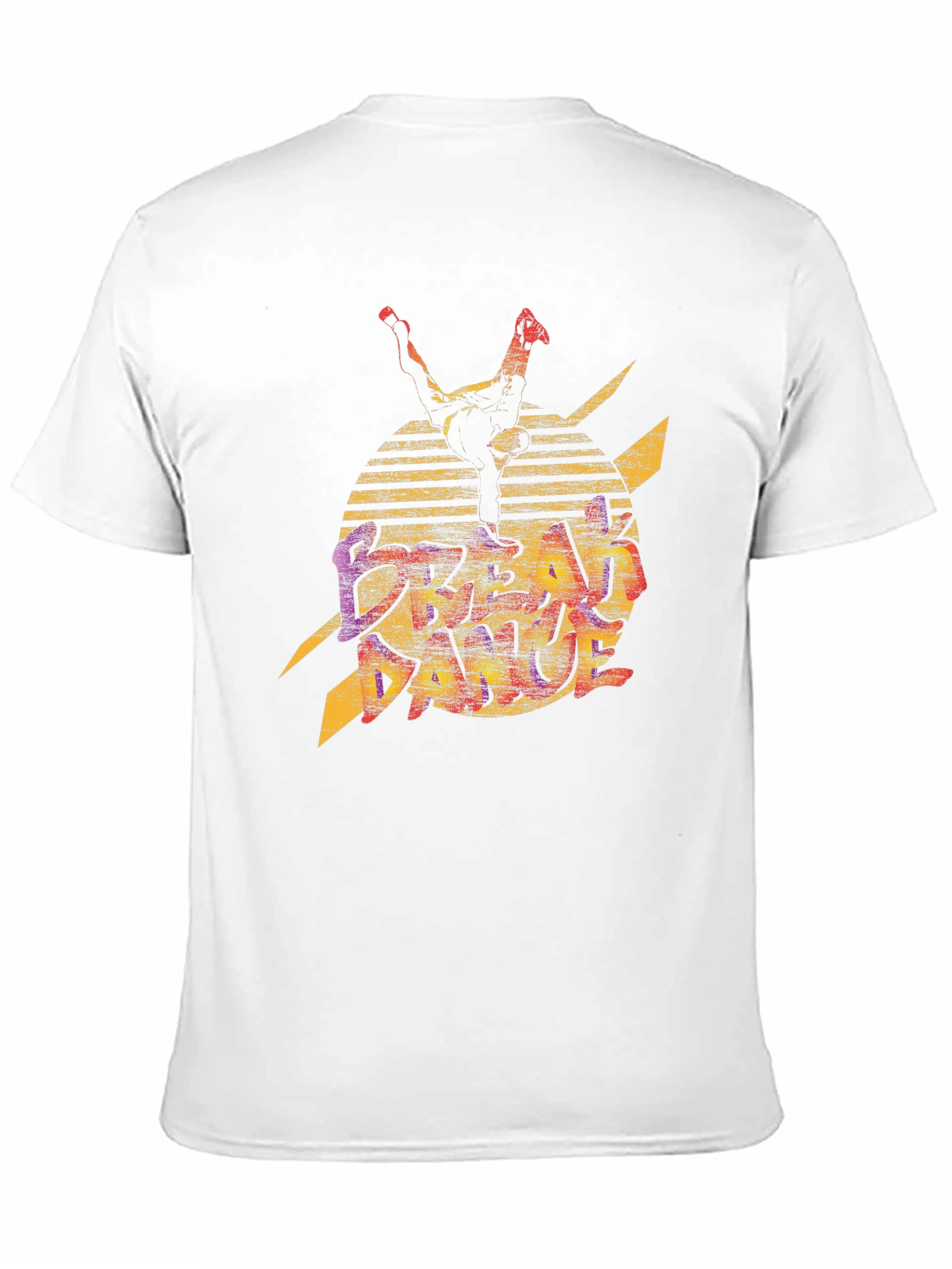 Retro Graphic Tee - Break Dance Inspired