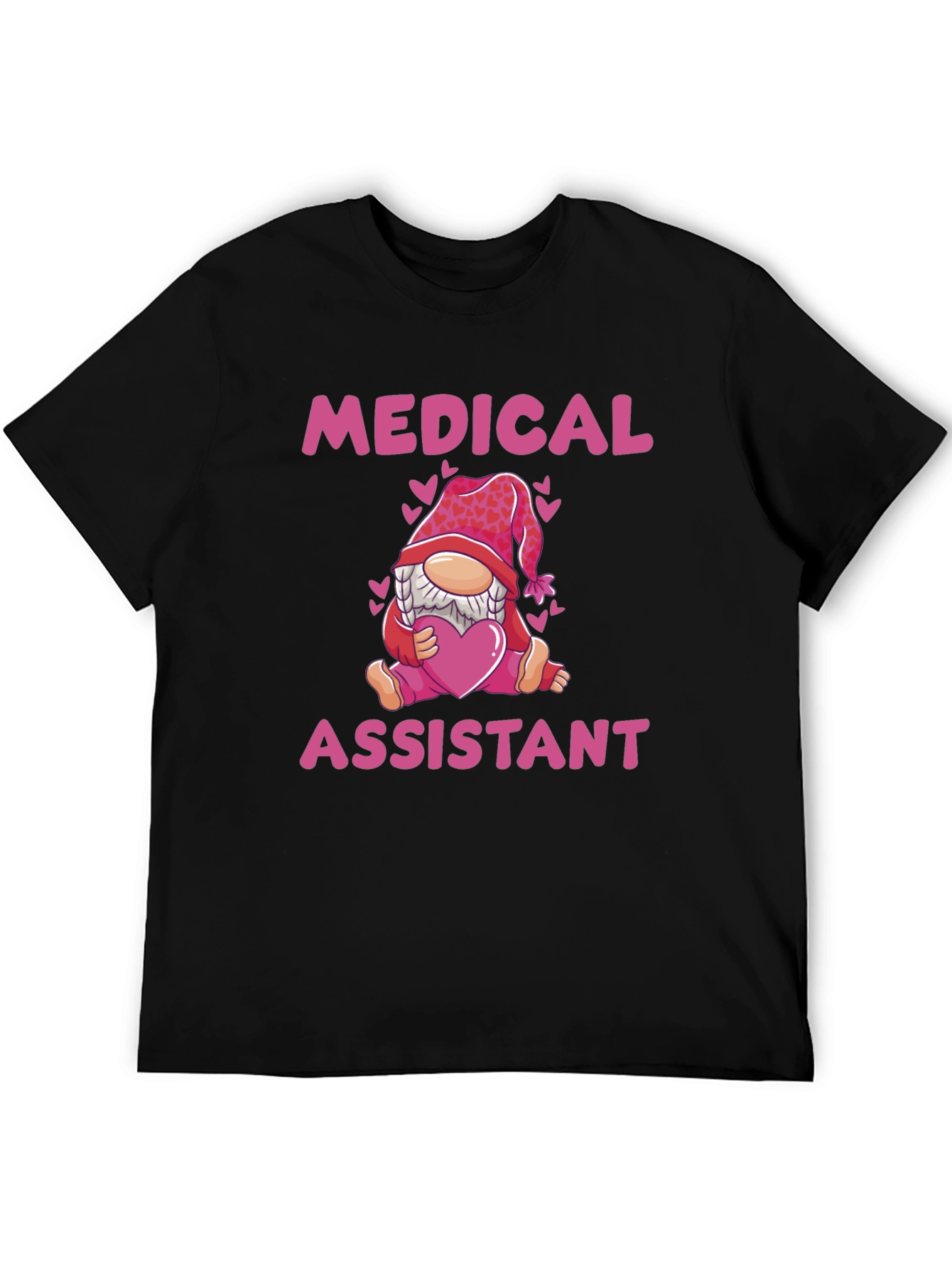 Medical Assistant Gnome T-Shirt - Valentines Day Tee