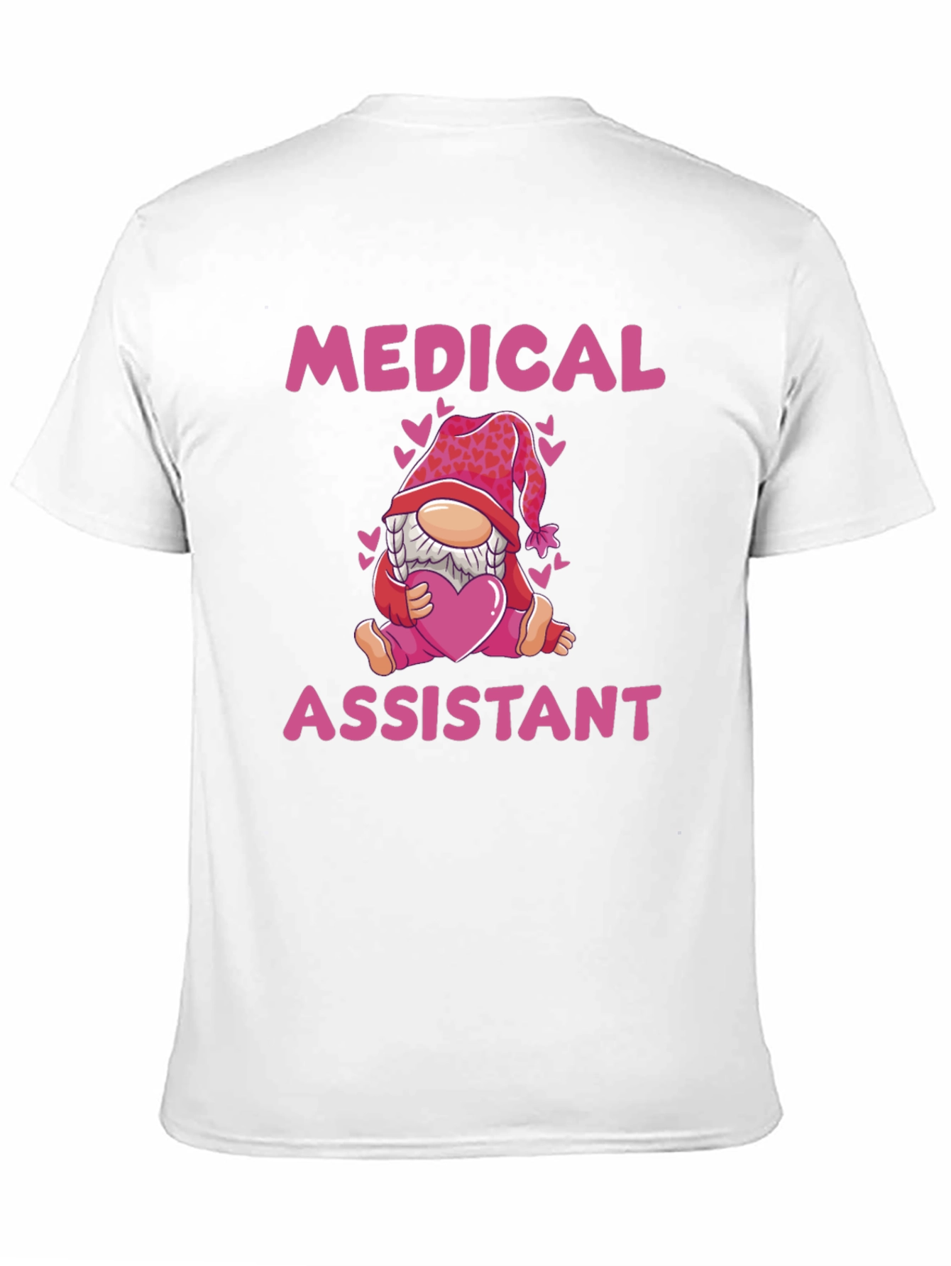 Medical Assistant Gnome T-Shirt - Valentines Day Tee