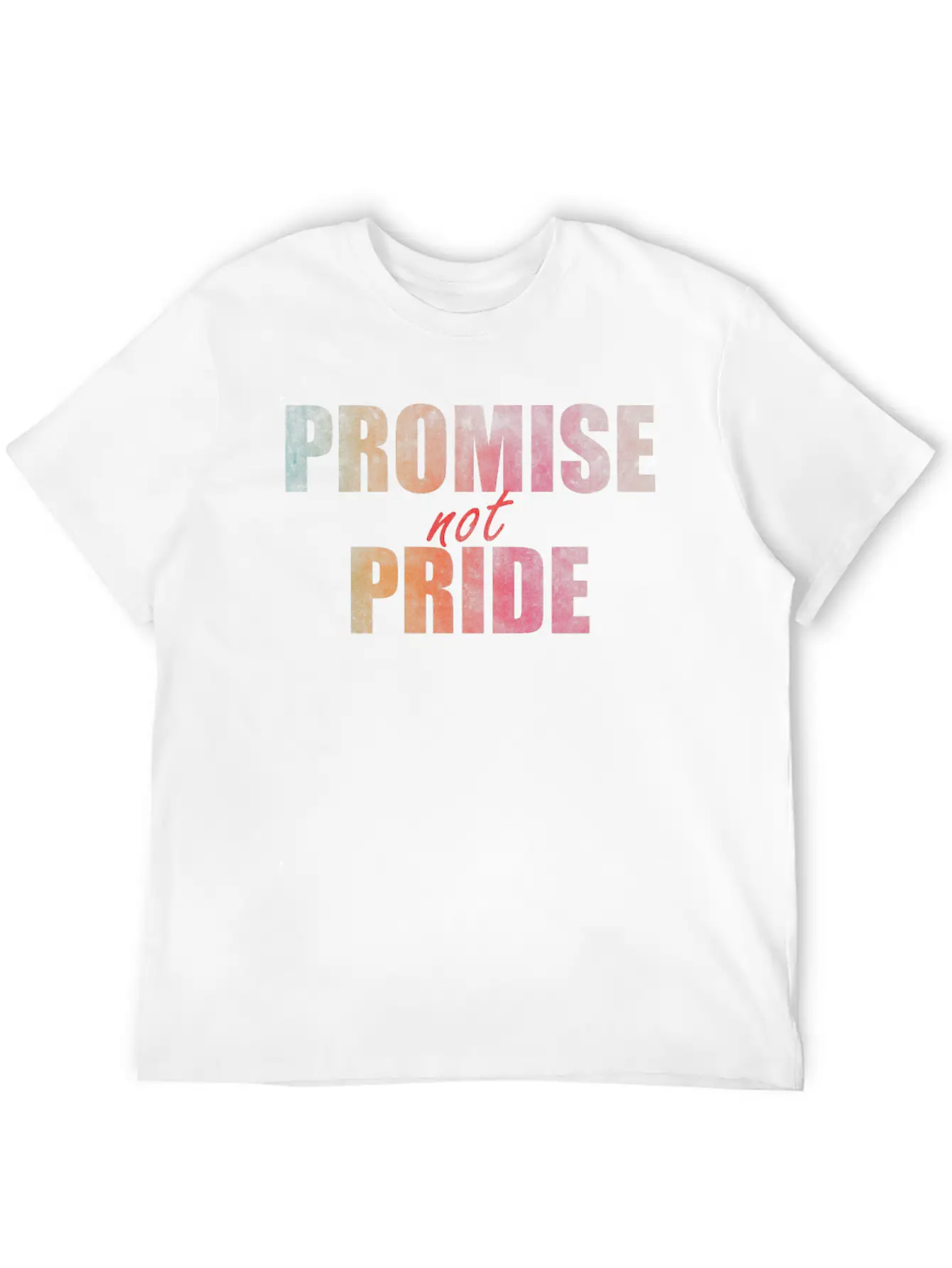 Promise Not Pride Unisex Casual T-Shirt – Clean Design For Daily Comfort
