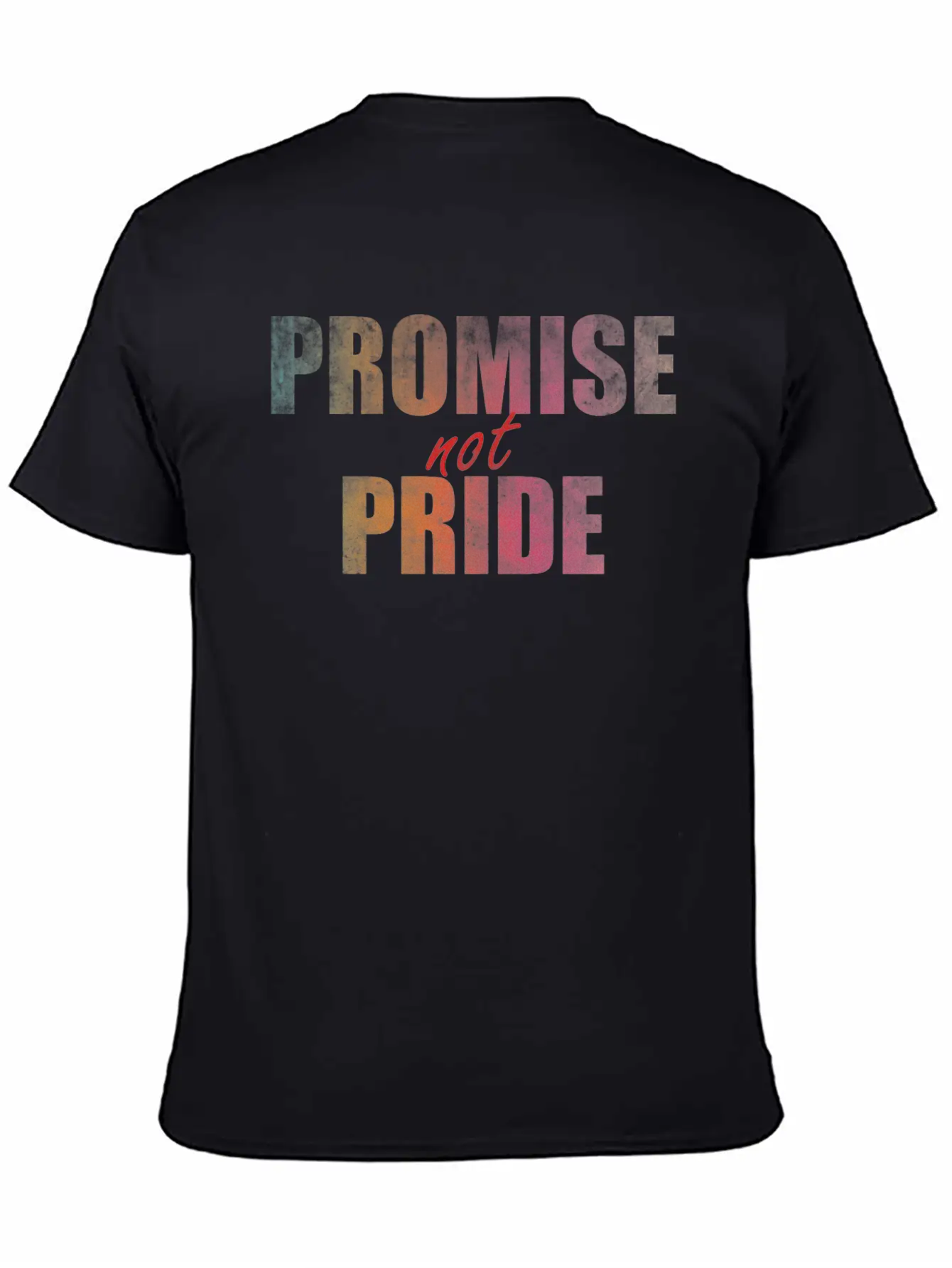 Promise Not Pride Unisex Casual T-Shirt – Clean Design For Daily Comfort