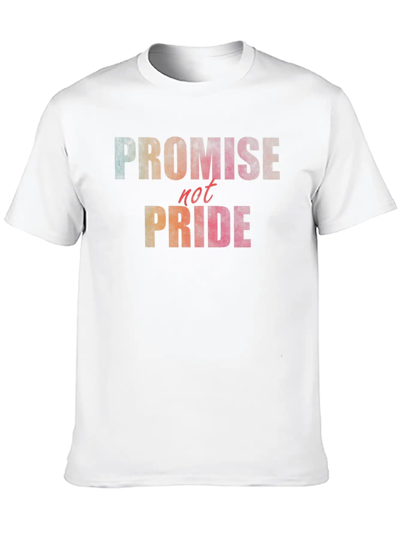 Promise Not Pride Unisex Casual T-Shirt – Clean Design For Daily Comfort