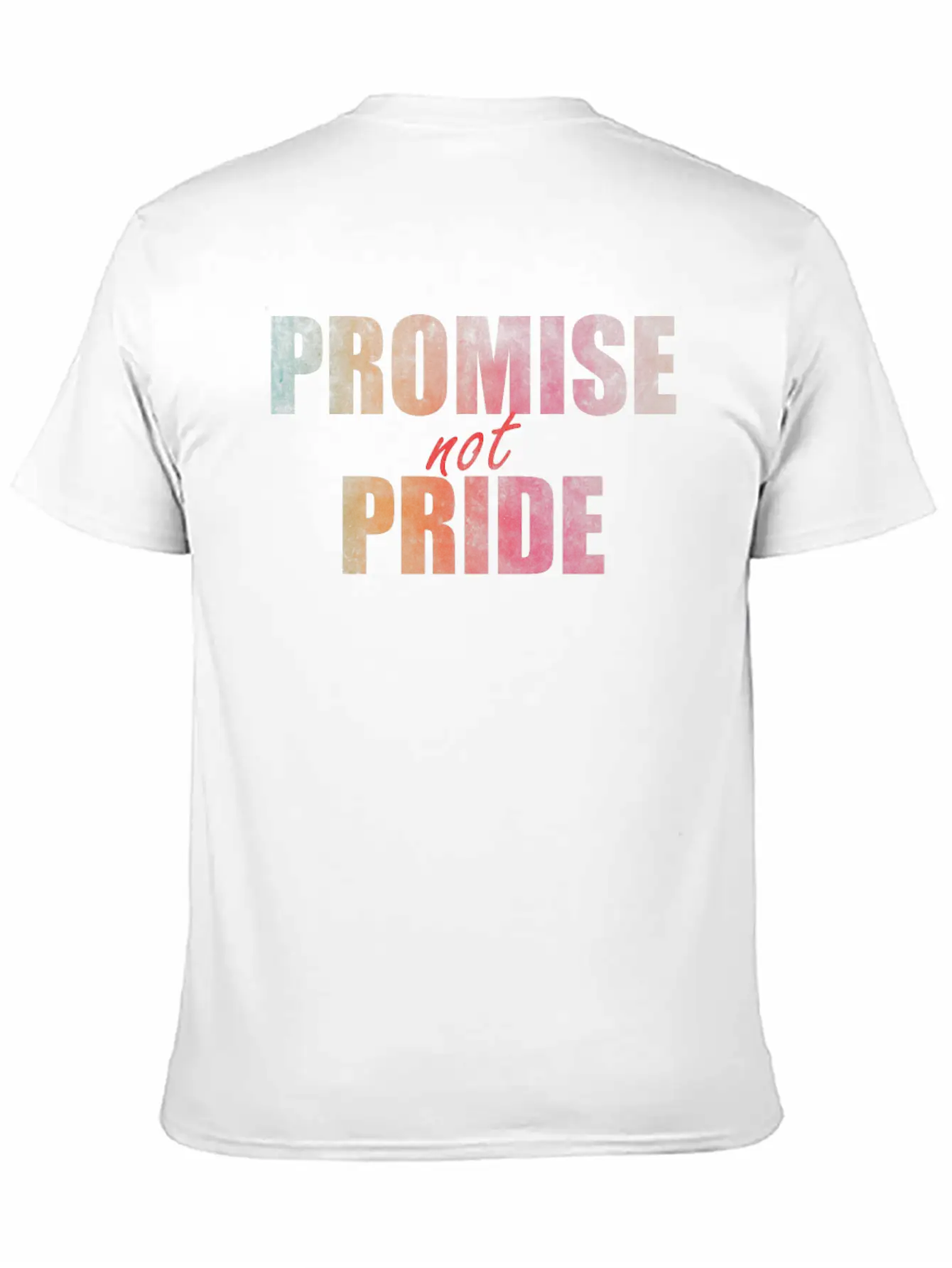 Promise Not Pride Unisex Casual T-Shirt – Clean Design For Daily Comfort