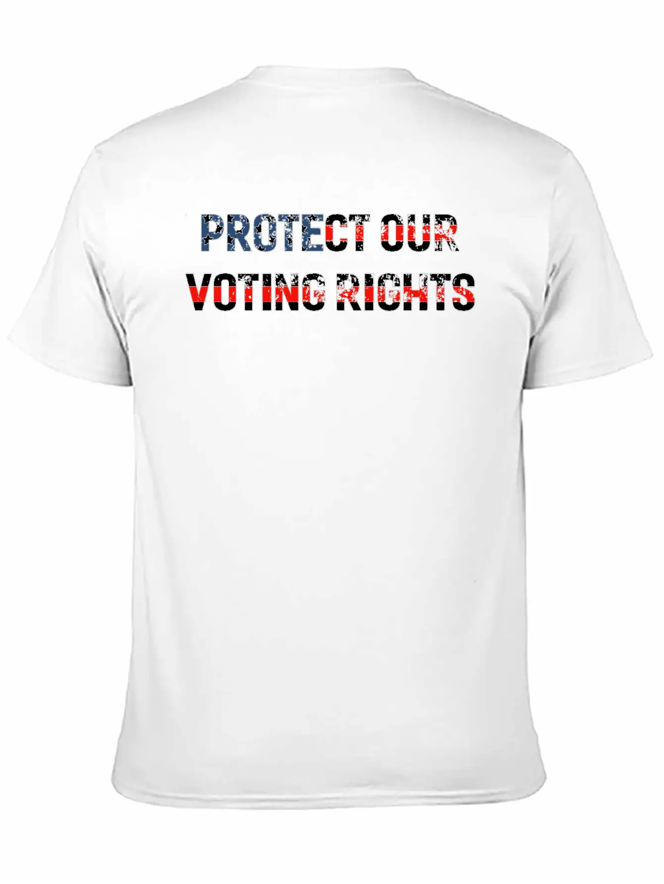Protect Our Voting Rights Unisex Casual T-Shirt – Clean Design For Daily Comfort