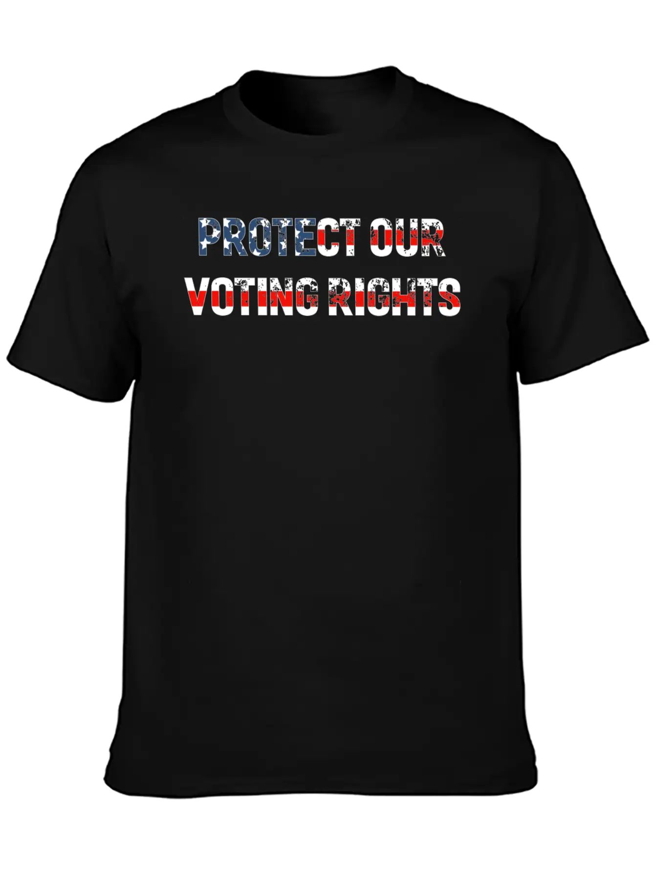 Protect Our Voting Rights Unisex Casual T-Shirt – Clean Design For Daily Comfort