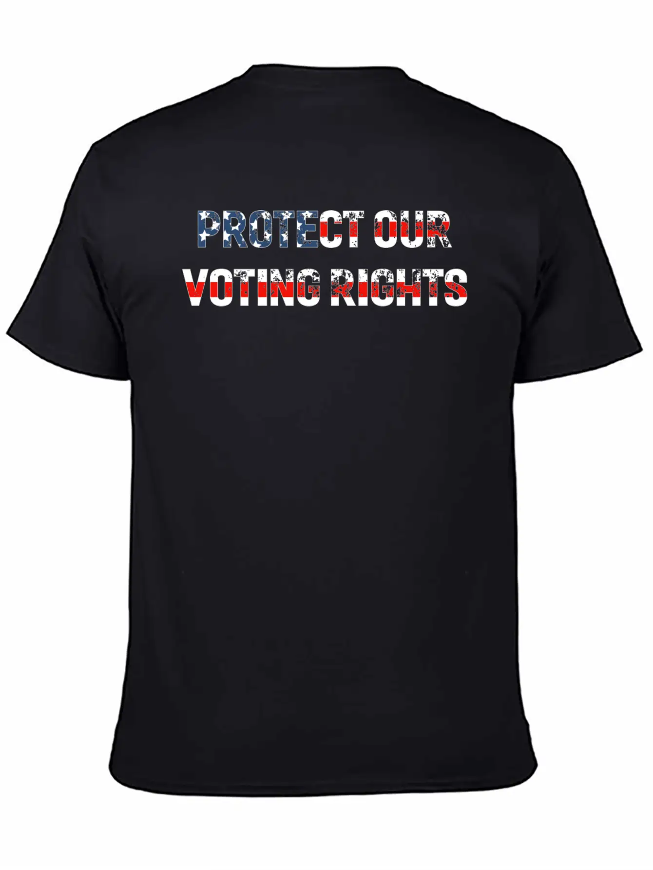 Protect Our Voting Rights Unisex Casual T-Shirt – Clean Design For Daily Comfort