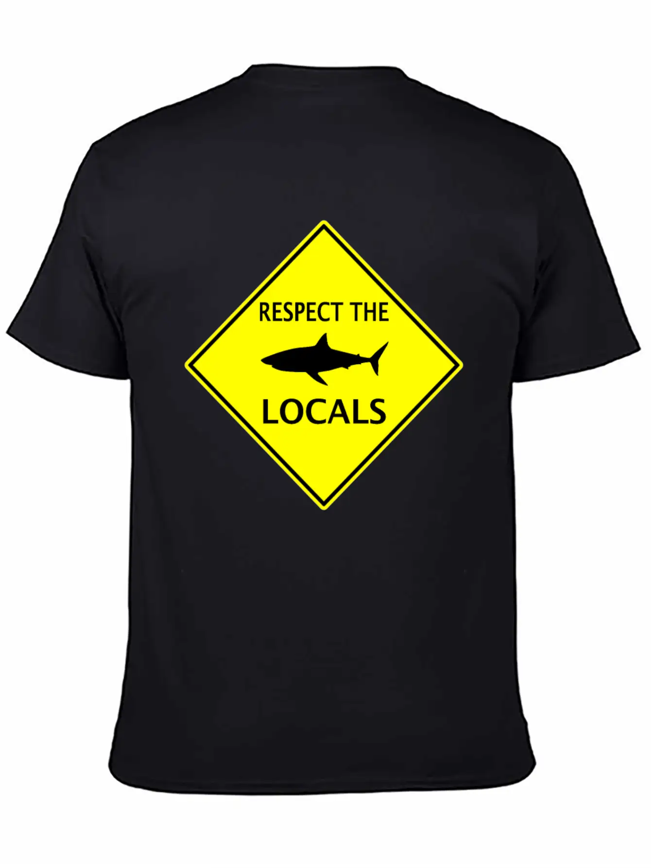 Protect The Locals Shark Unisex Casual T-Shirt – Clean Design For Daily Comfort