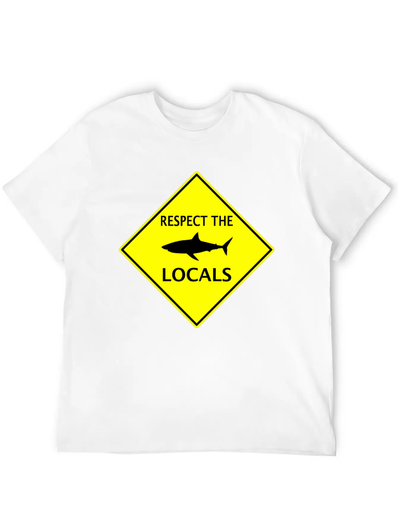 Protect The Locals Shark Unisex Casual T-Shirt – Clean Design For Daily Comfort