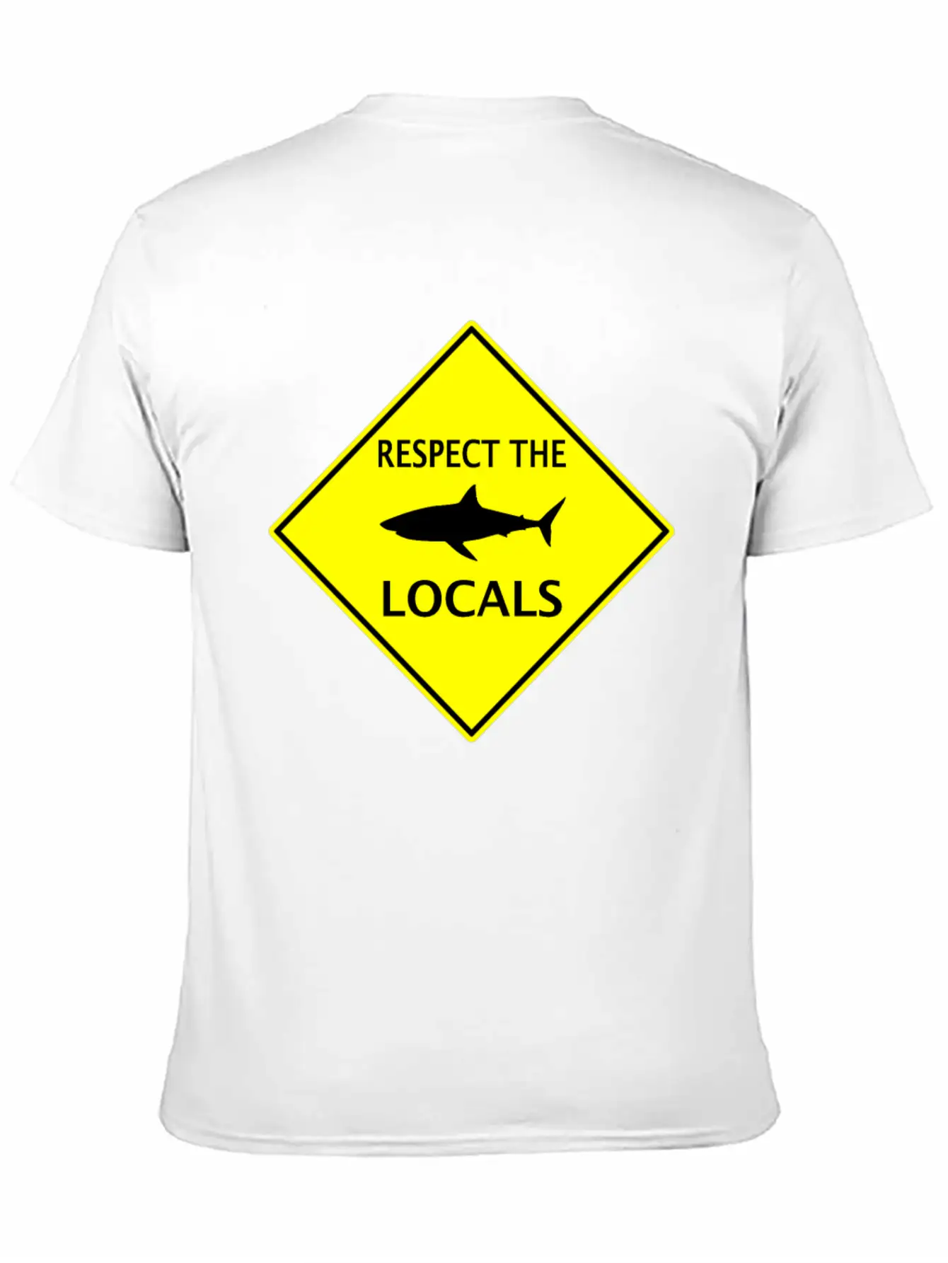 Protect The Locals Shark Unisex Casual T-Shirt – Clean Design For Daily Comfort