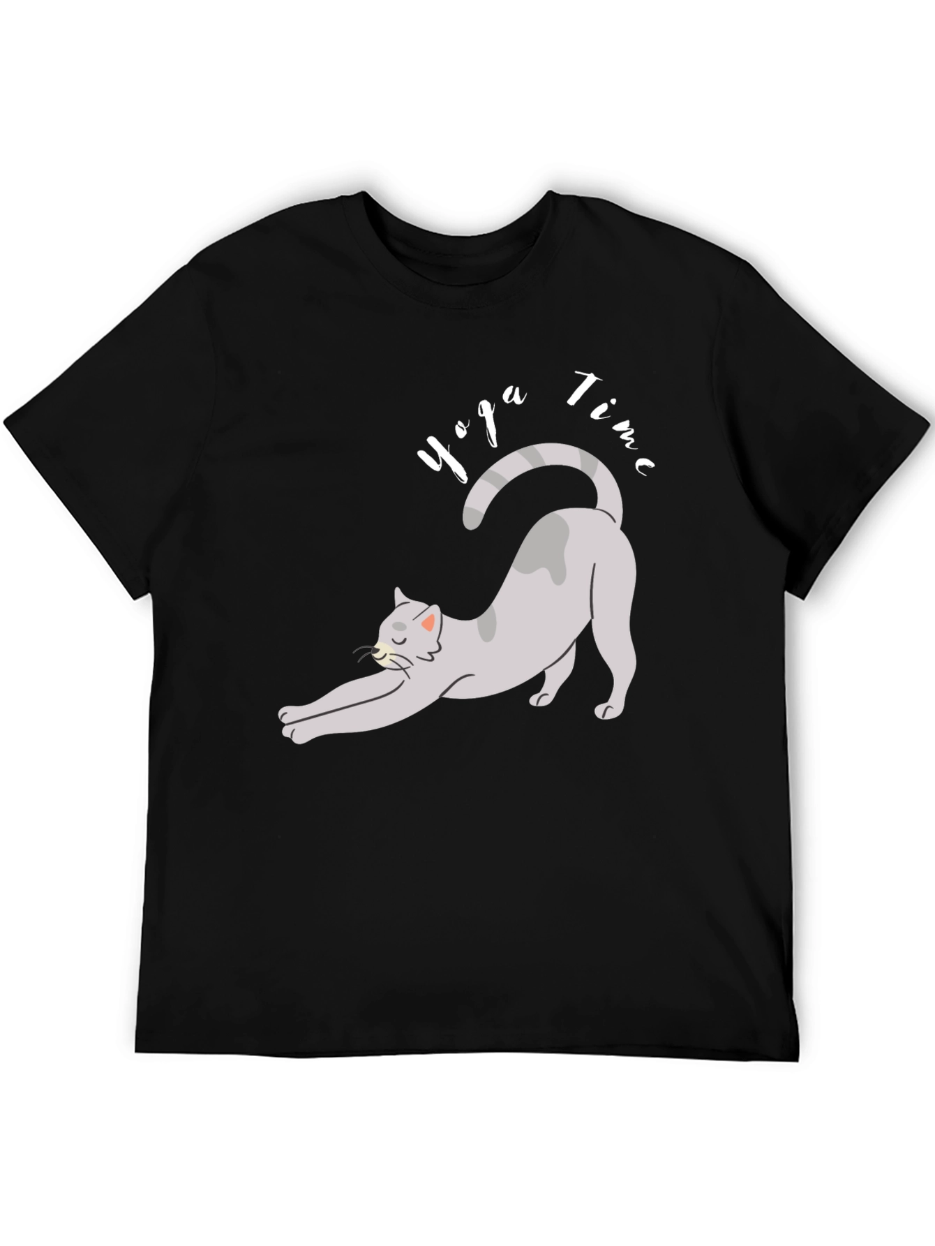Yoga Cat T-Shirt - Time to Relax!