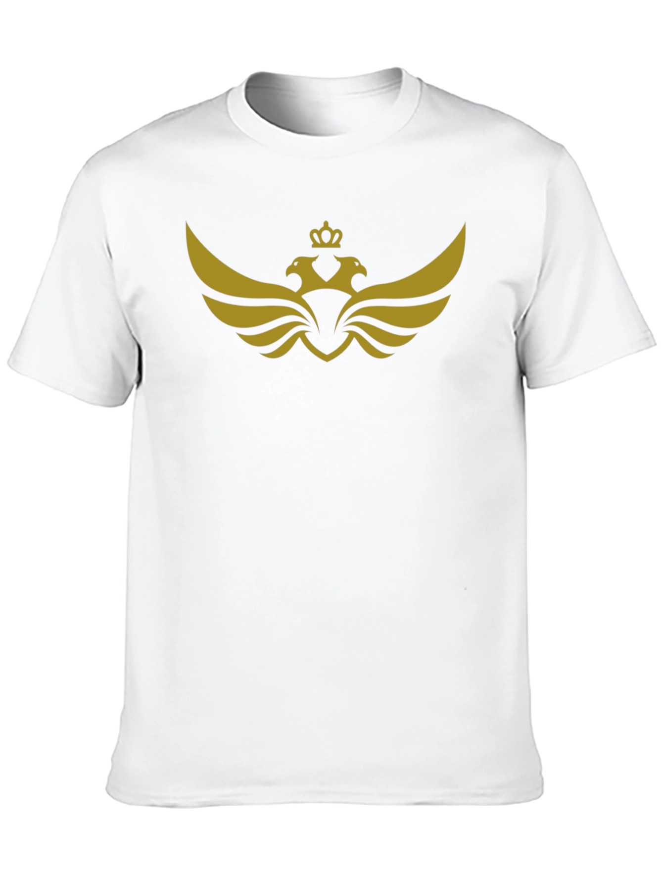 Embroidered Double-Headed Eagle T-Shirt