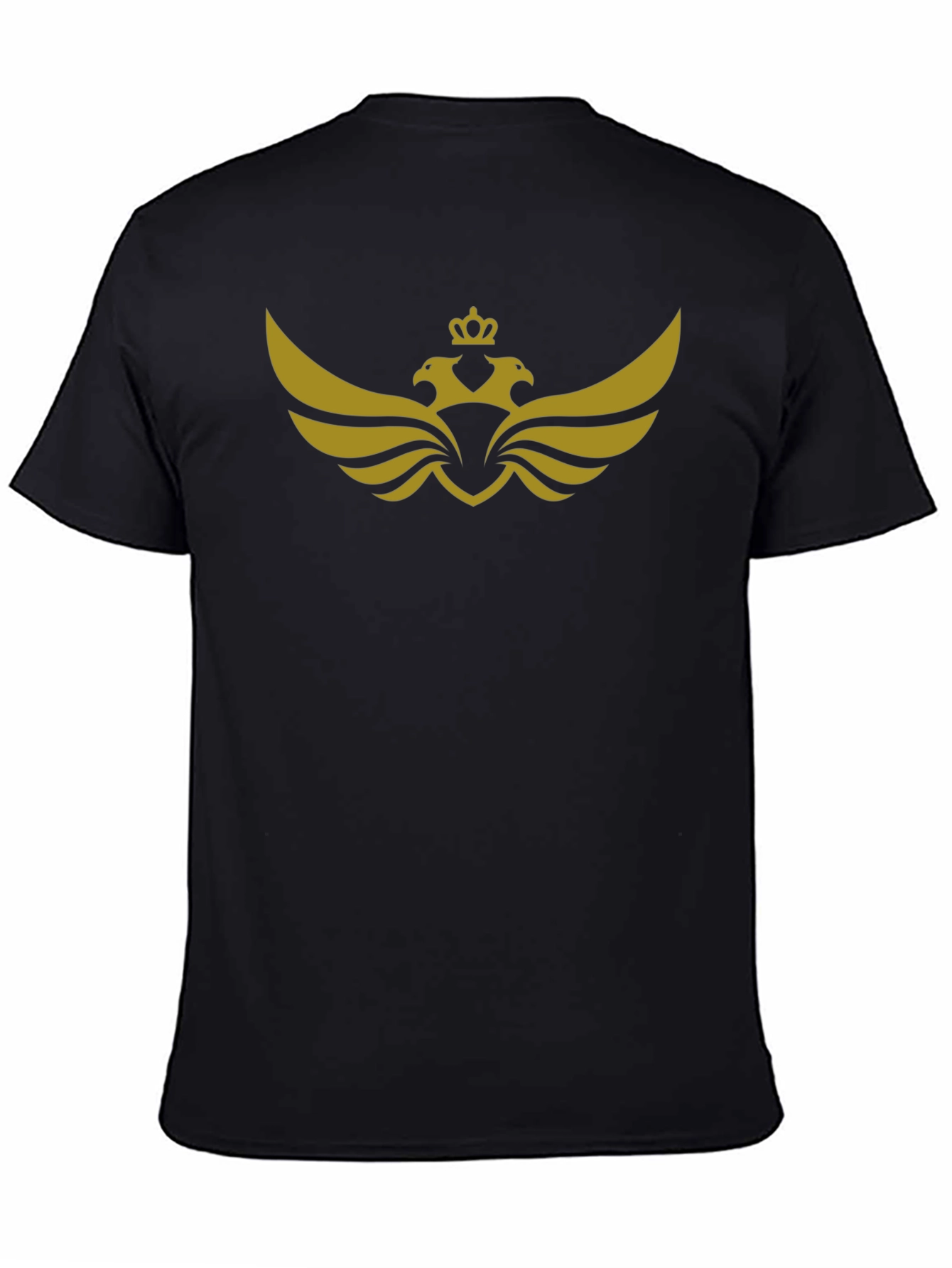 Embroidered Double-Headed Eagle T-Shirt
