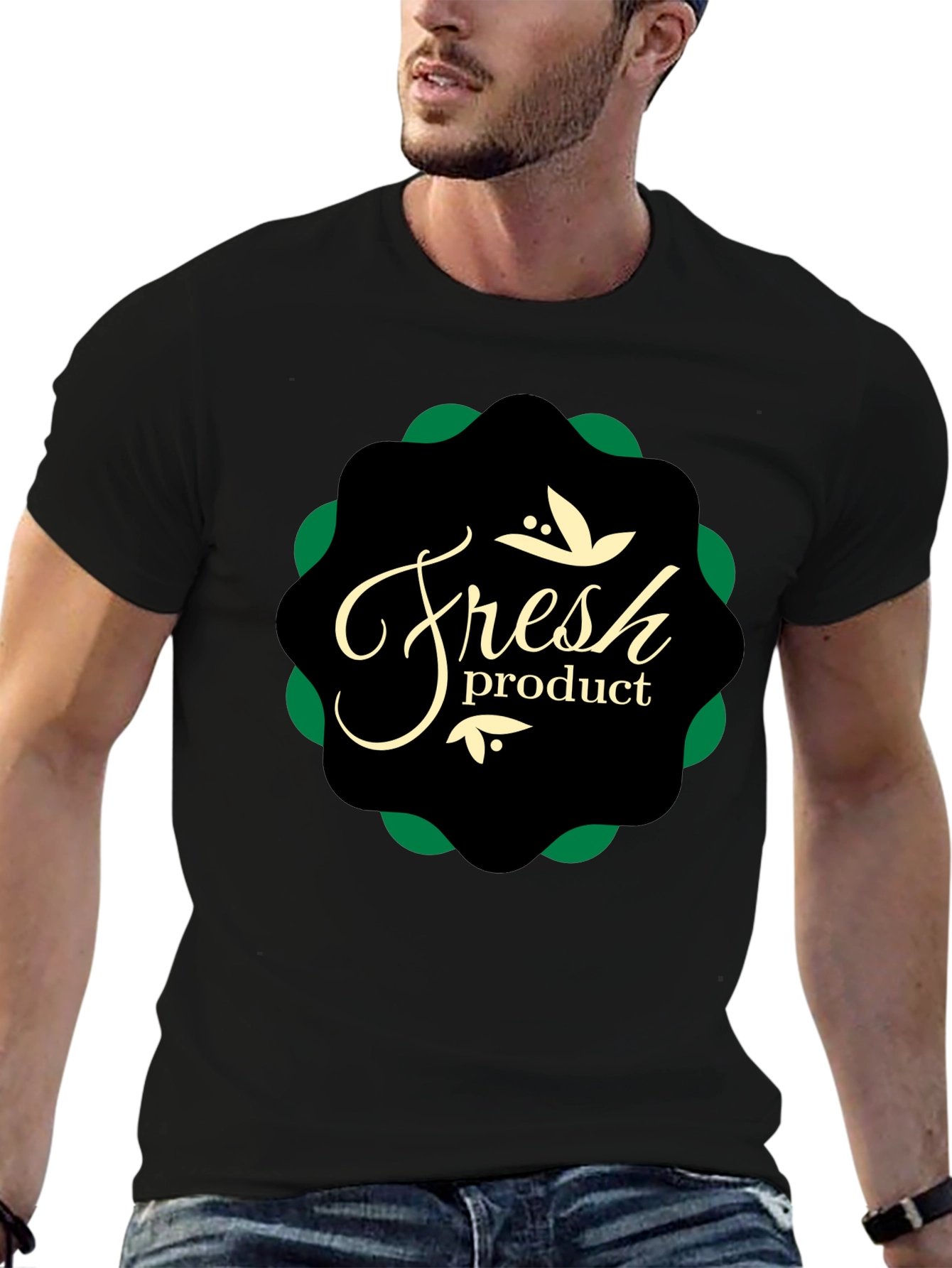 Fresh Product Black T-Shirt