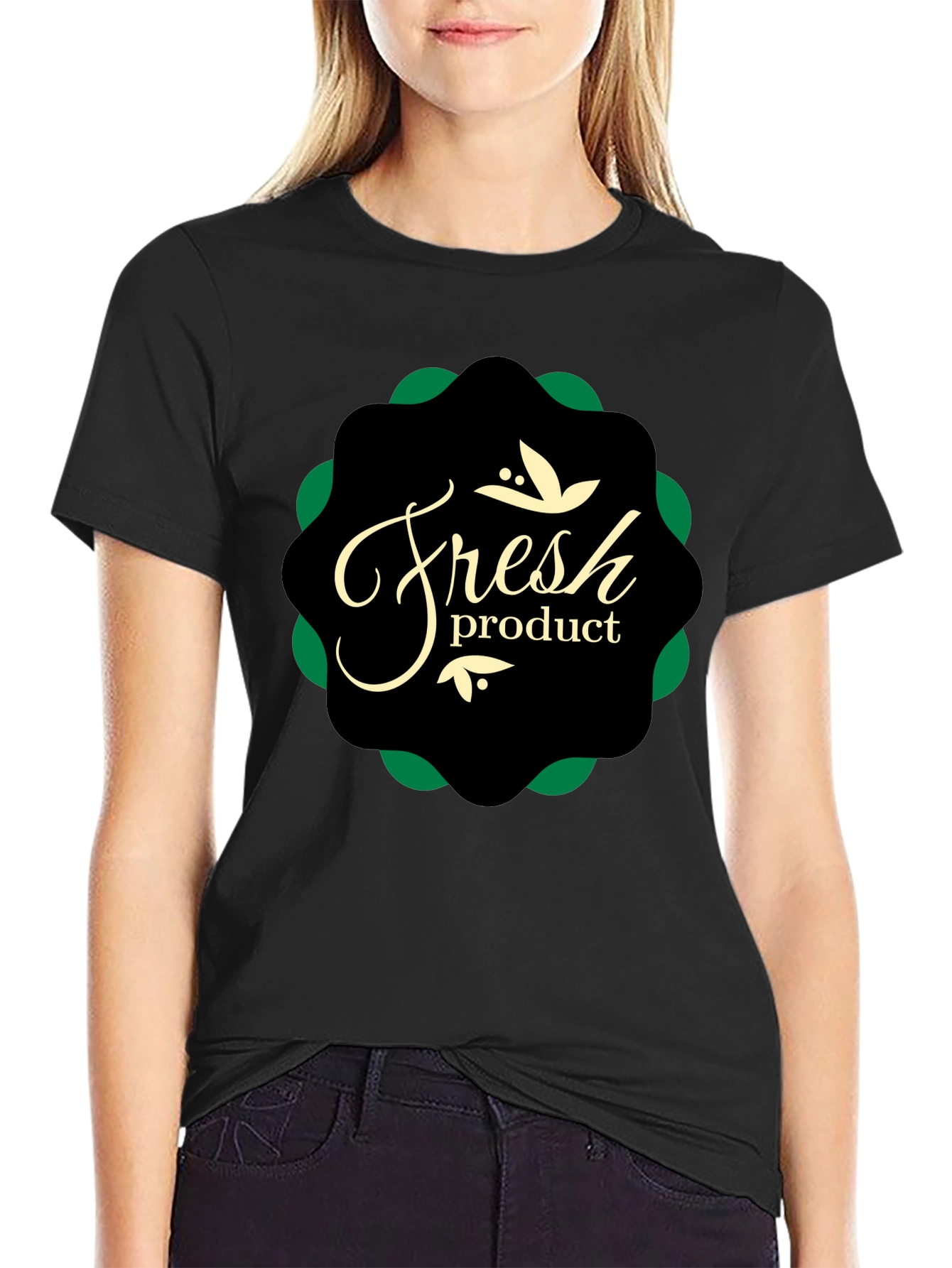 Fresh Product Black T-Shirt