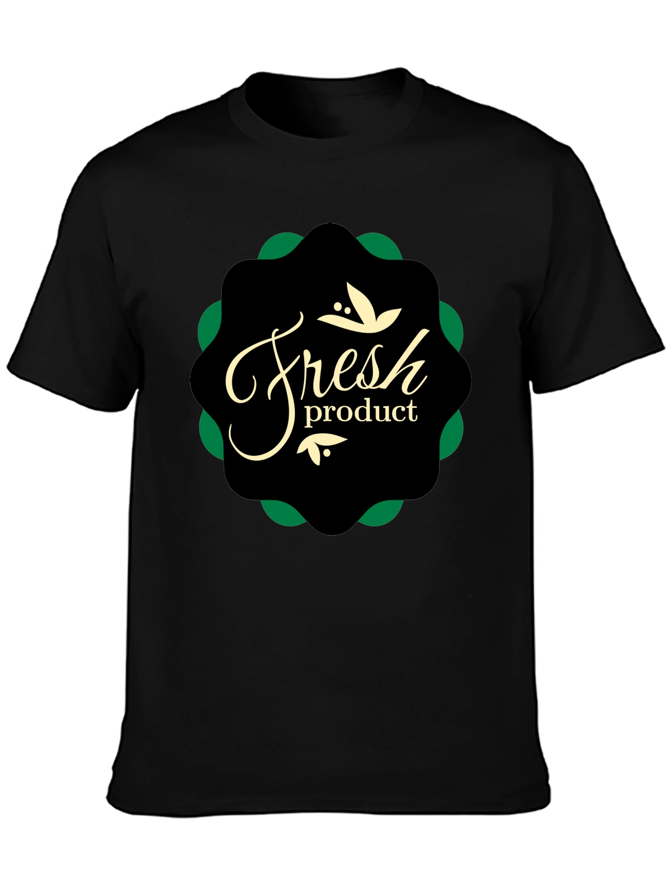 Fresh Product Black T-Shirt