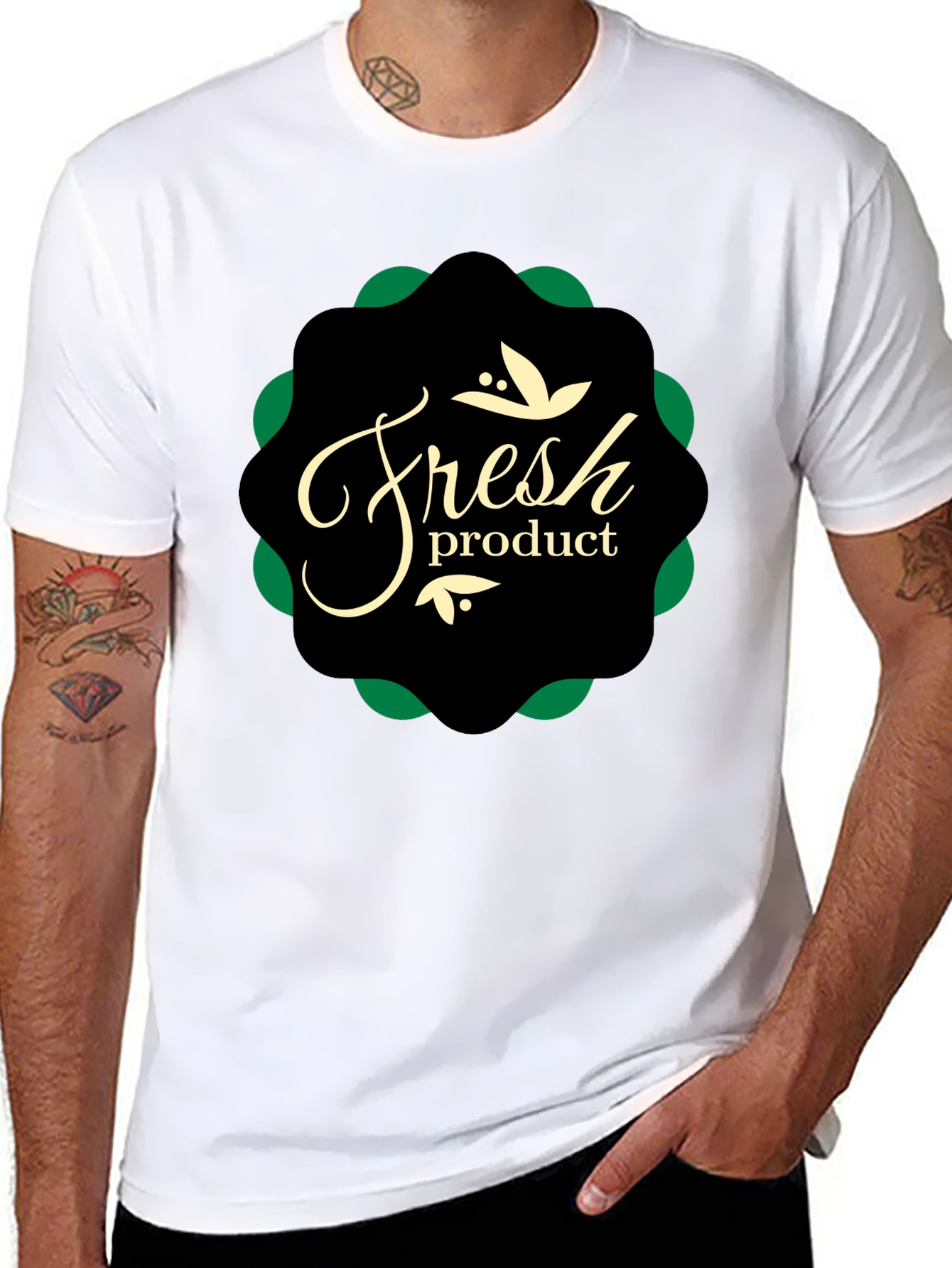 Fresh Product Black T-Shirt